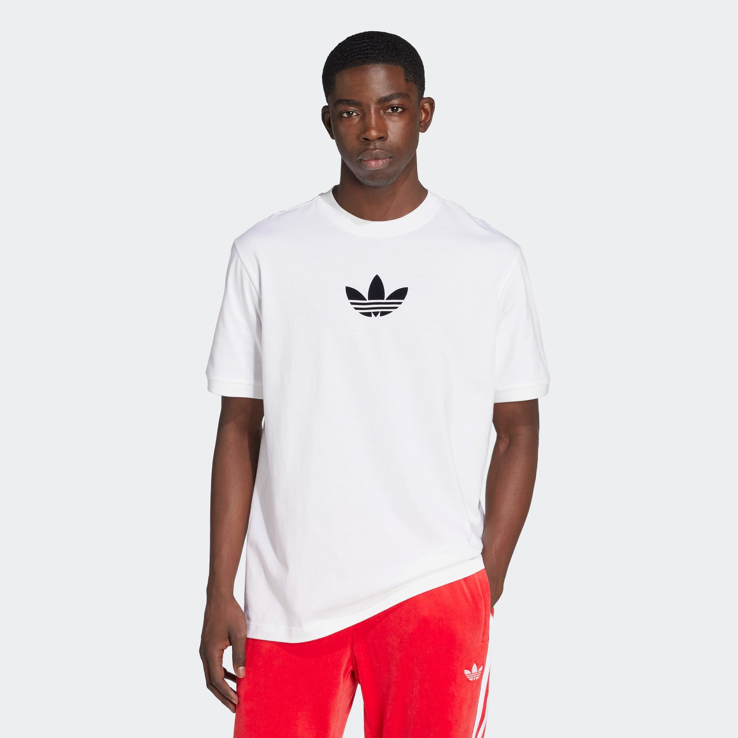 Image of adidas Originals T-Shirt "ADIDAS ADICOLOR LOOSE 2000S CALI" lockere Passform, Kurzarm, aus Baumwolle