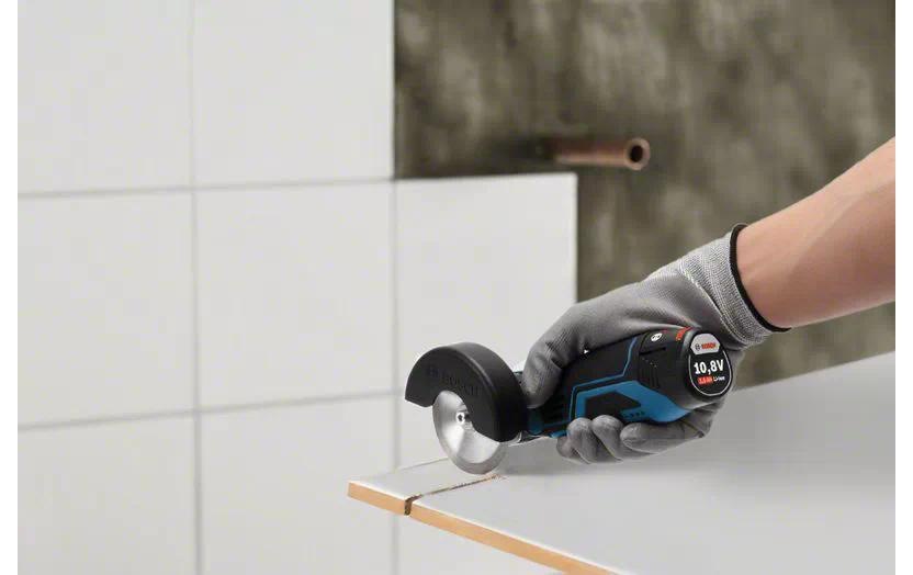 Bosch Professional Akku-Winkelschleifer »GWS 12 V-76 Set« Mit 2 Akkus und 1 Ladegerät