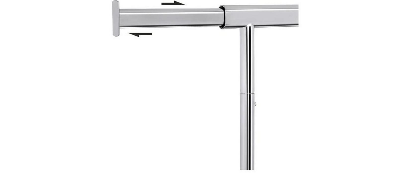 SONGMICS Garderobenständer »Verchromt 160 cm, Silberfarben«