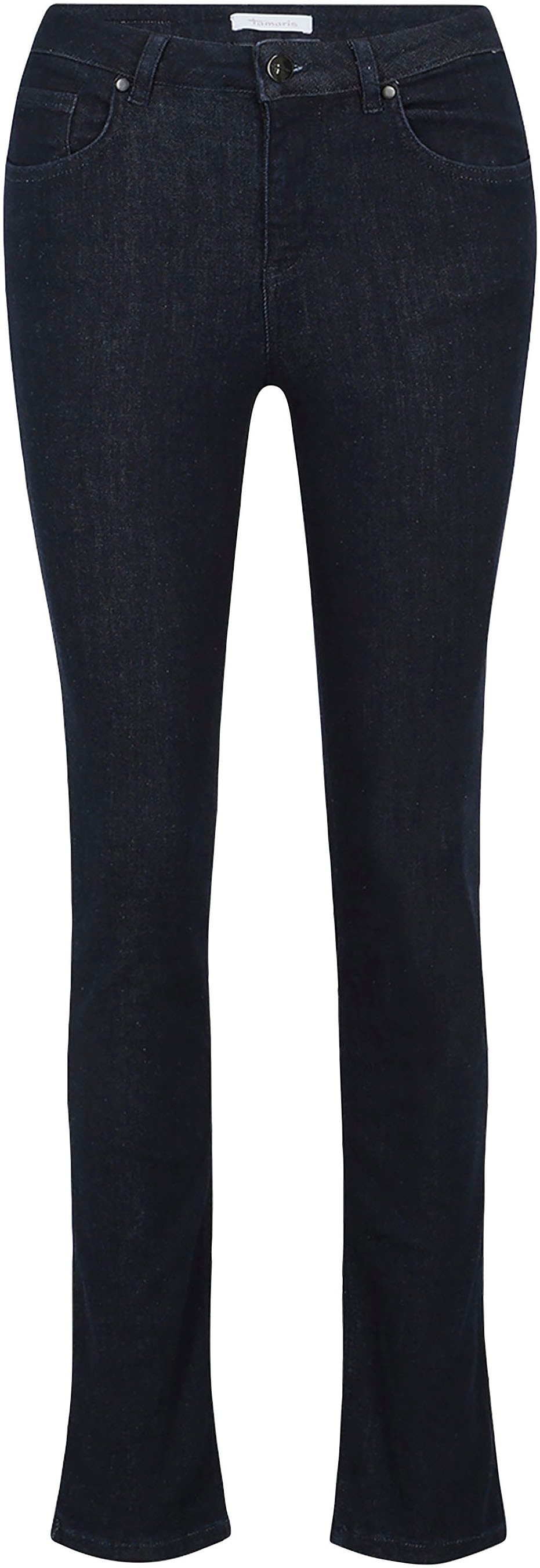Tamaris Slim-fit-Jeans, mit Logo-Badge - NEUE KOLLEKTION