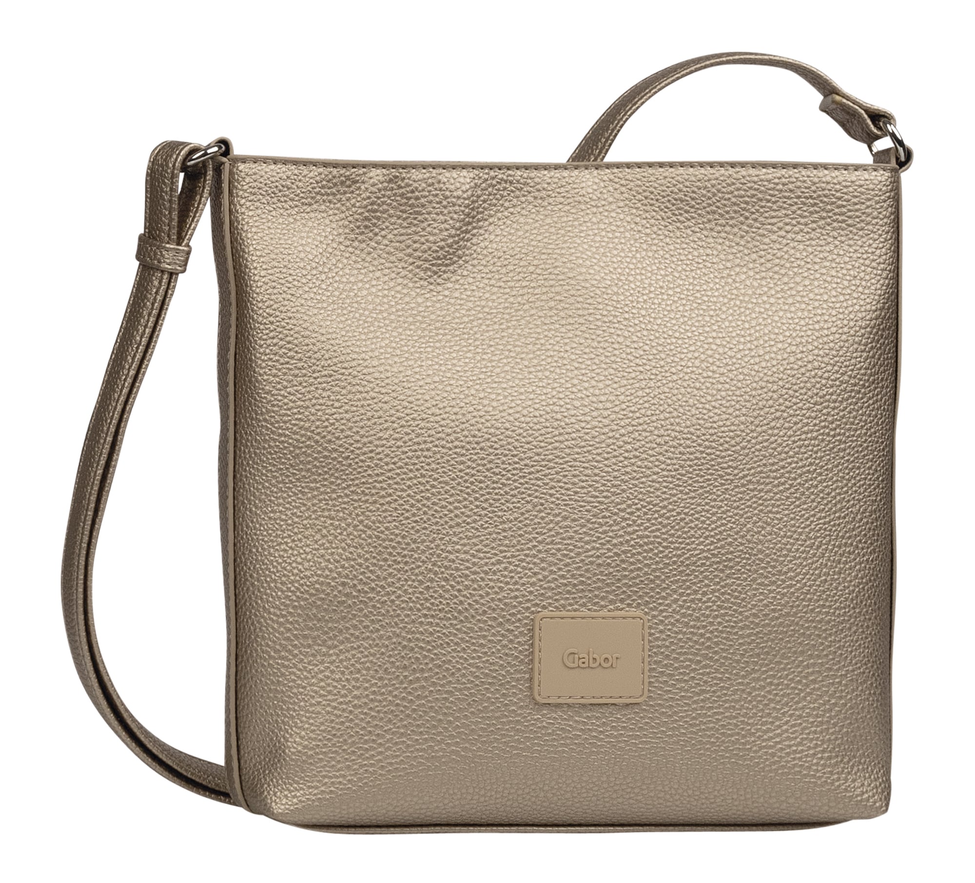 Gabor Umhängetasche »Elfie« Damen Schultertasche, Handtasche mit Logo-Aufnäher