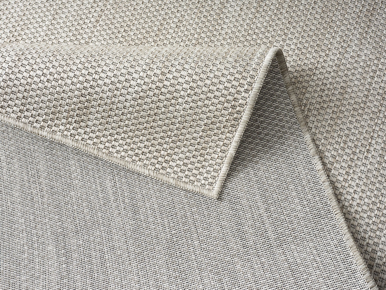 Bruno Banani Tapis »Venezia, auch als Läufer« Rectangulaire 4 mm Höhe In- und Outdoor geeignet, Sisal-Optik, Wetterfest & UV-beständig