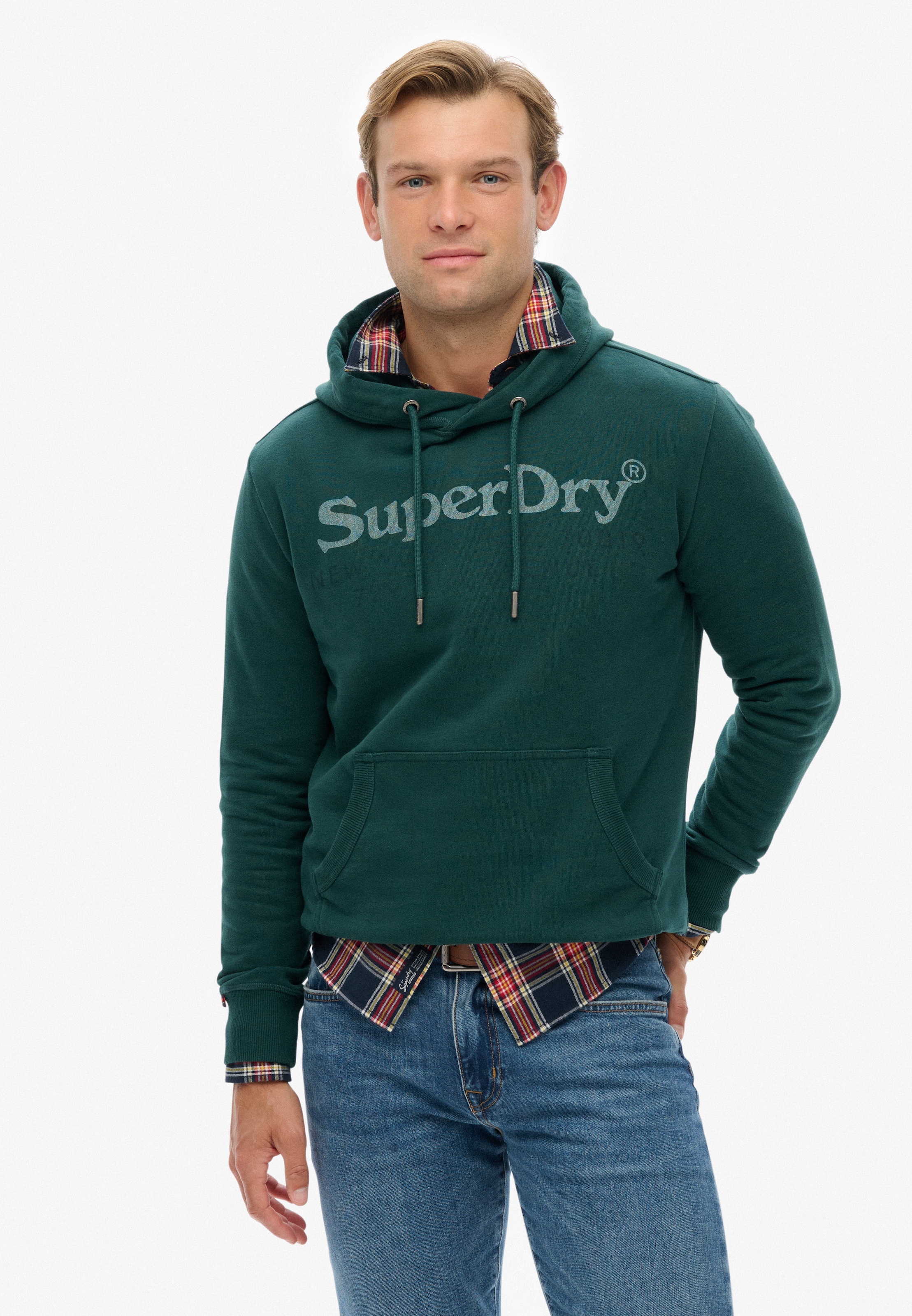 Image of Superdry Kapuzensweatshirt "NY VENUE HOOD"