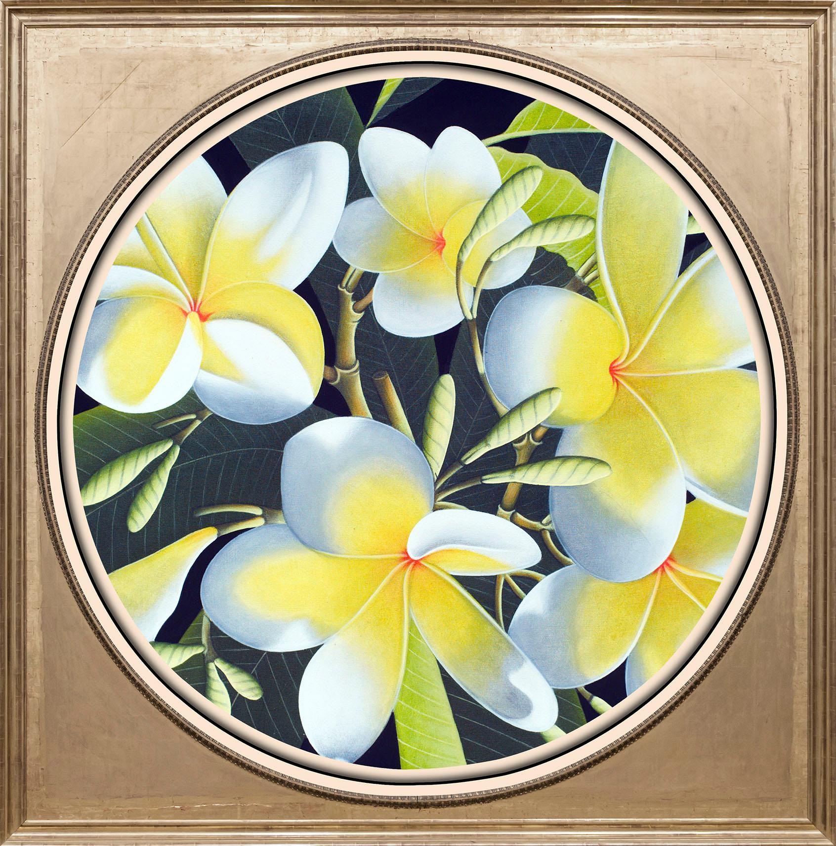 Image of queence Acrylglasbild "Gelbe Blüten" Blumen Blumenbilder Gemälde Kunst Pflanzen Pflanzenbilder Fine Art-Print in Galeriequalität