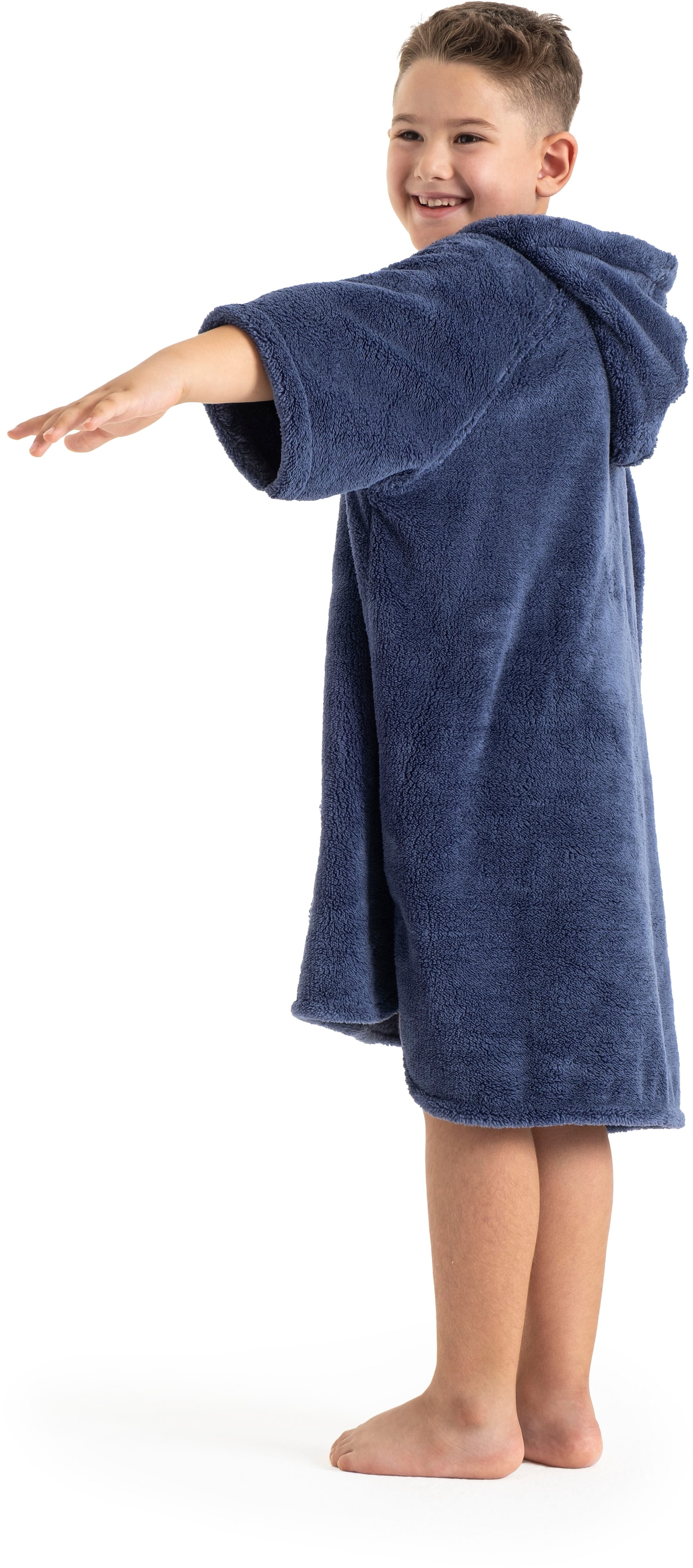 GOODproduct Poncho de bain »Lillou, für Kinder, ideal für Urlaub oder im Schwimmbad« 1 cuis weich und kuschelig, Fleece, plüsch, Surfponcho