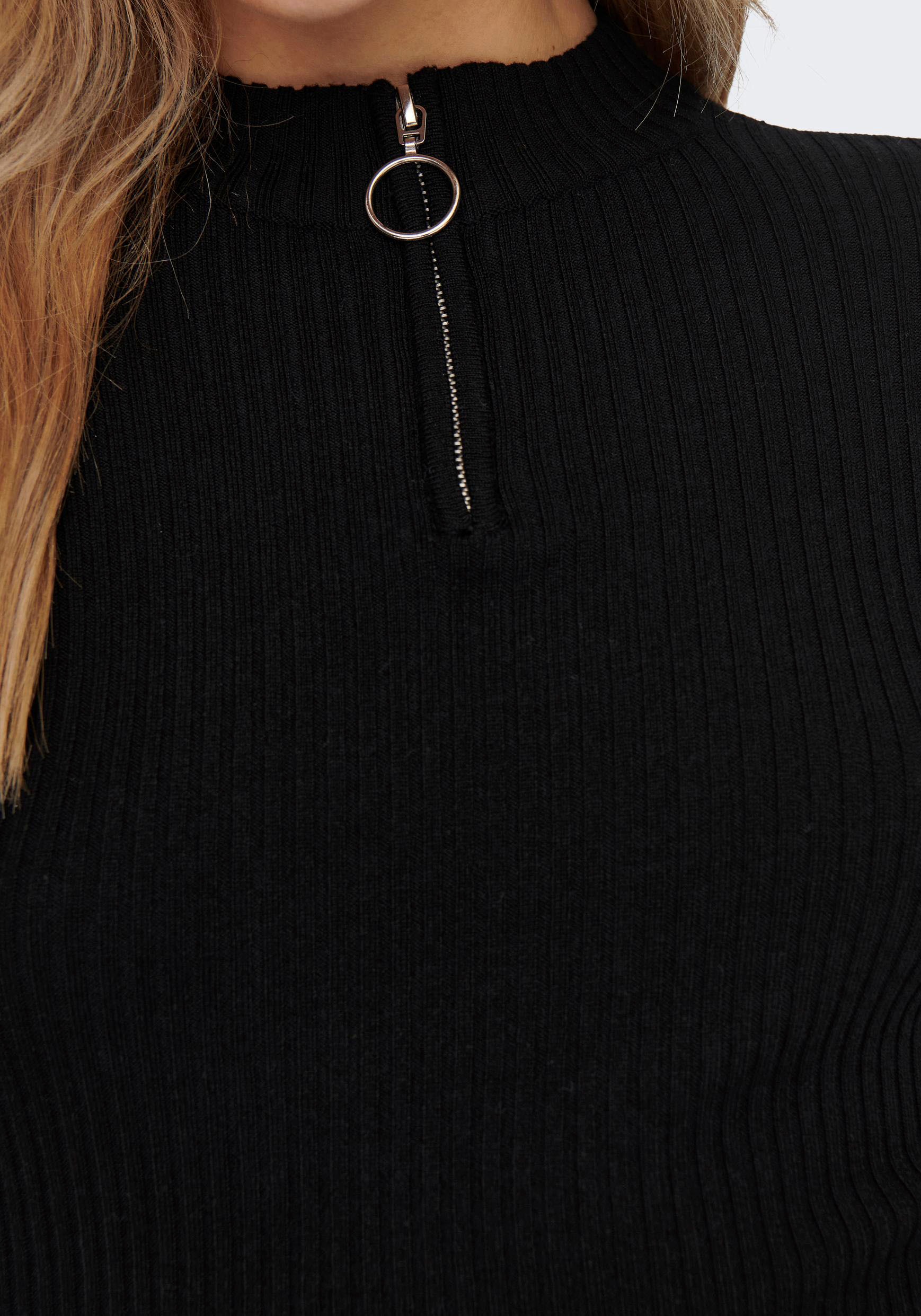 ONLY Strickkleid »ONLDEE HAZEL L/S ZIP DRESS CC KNT«