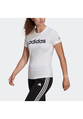 adidas Sportswear T-Shirt »LOUNGEWEAR ESSENTIALS SLIM LOGO« kaufen