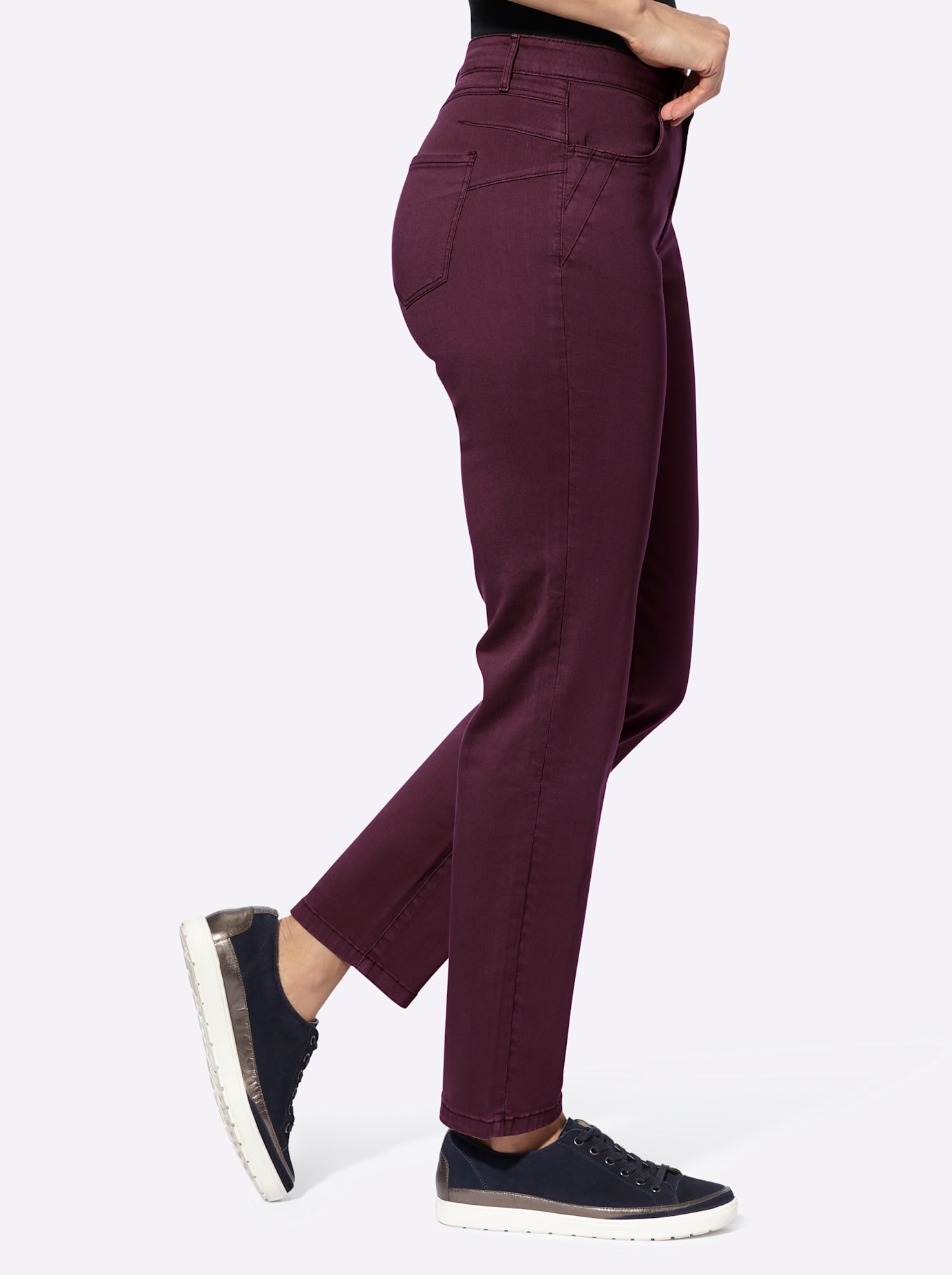 Casual Looks Bequeme Jeans, (1 tlg.)