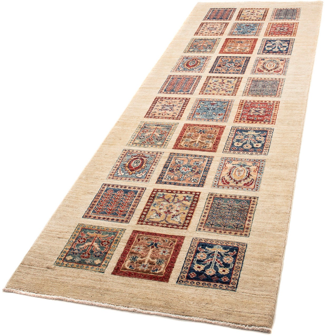 Image of morgenland Orientteppich »Ziegler - 240 x 76 cm - beige«, rechteckig, 6 mm Höhe, Wohnzimmer, Handgeknüpft, Einzelstück mit Zertifikat bei Ackermann Versand Schweiz
