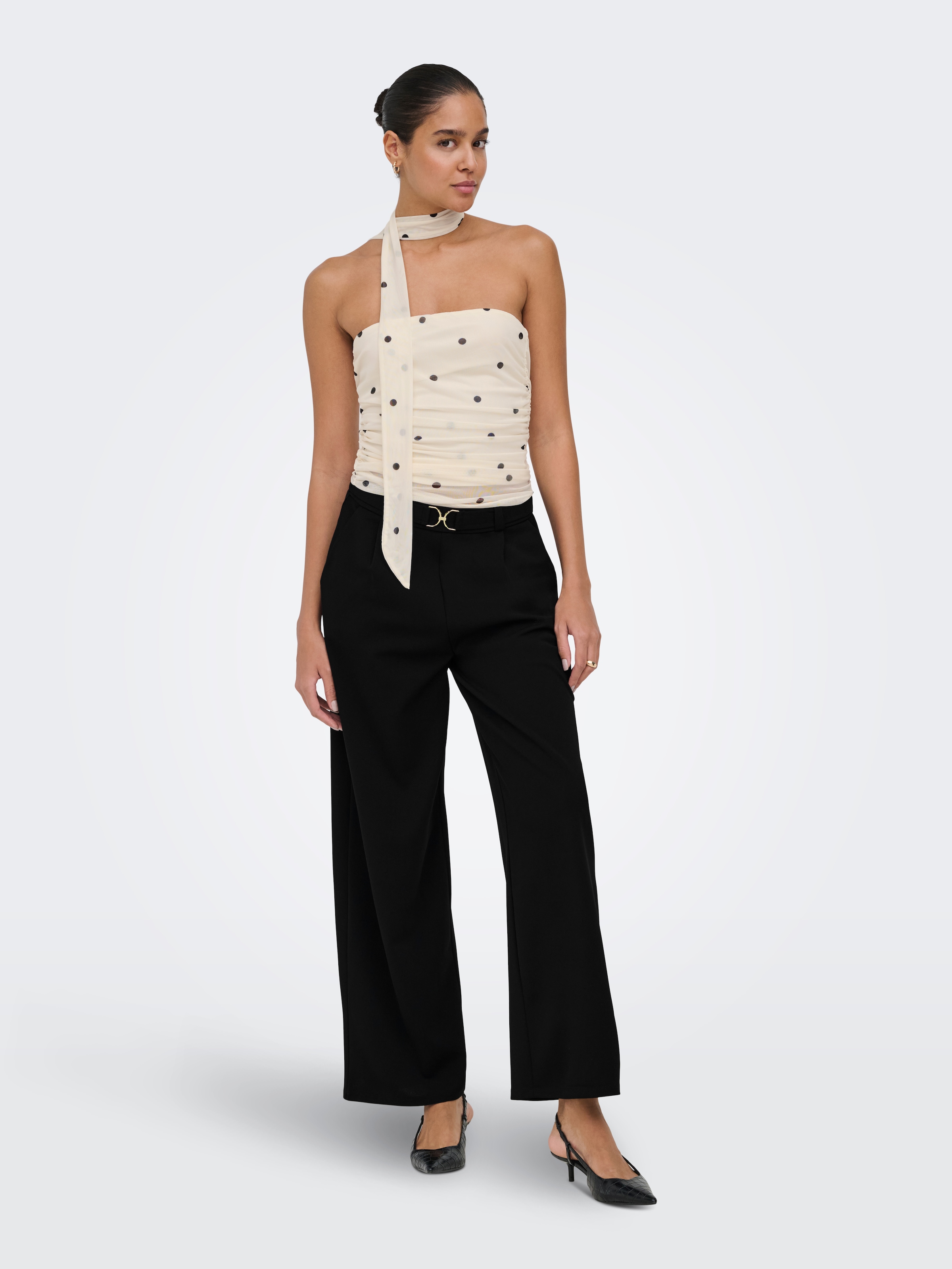 JDY Anzughose »JDYGEGGO LIFE BELT PANT JRS NOOS«