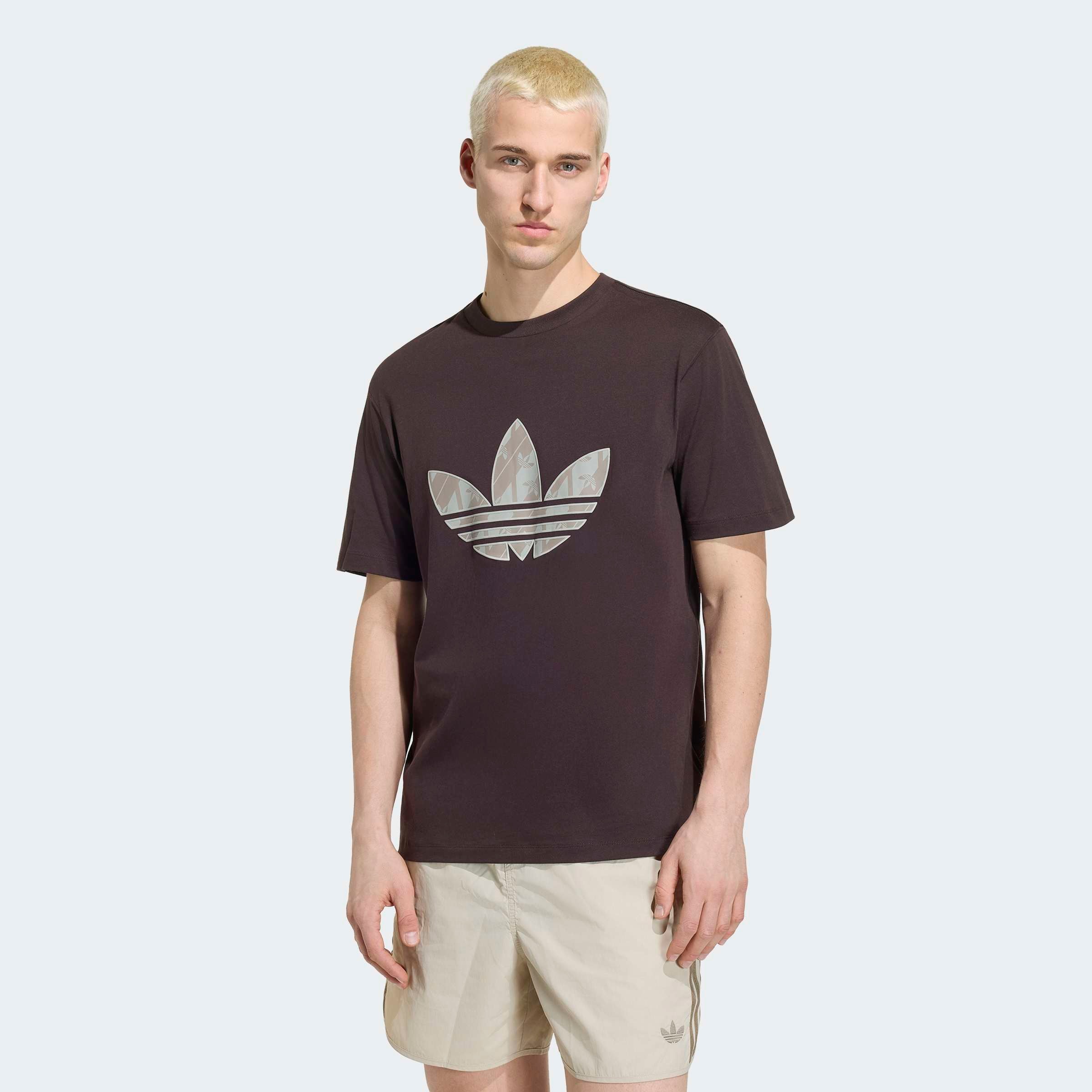 Image of adidas Originals T-Shirt "MONOGRAM" für Erwachsene, ohne Verschluss, aus Baumwolle
