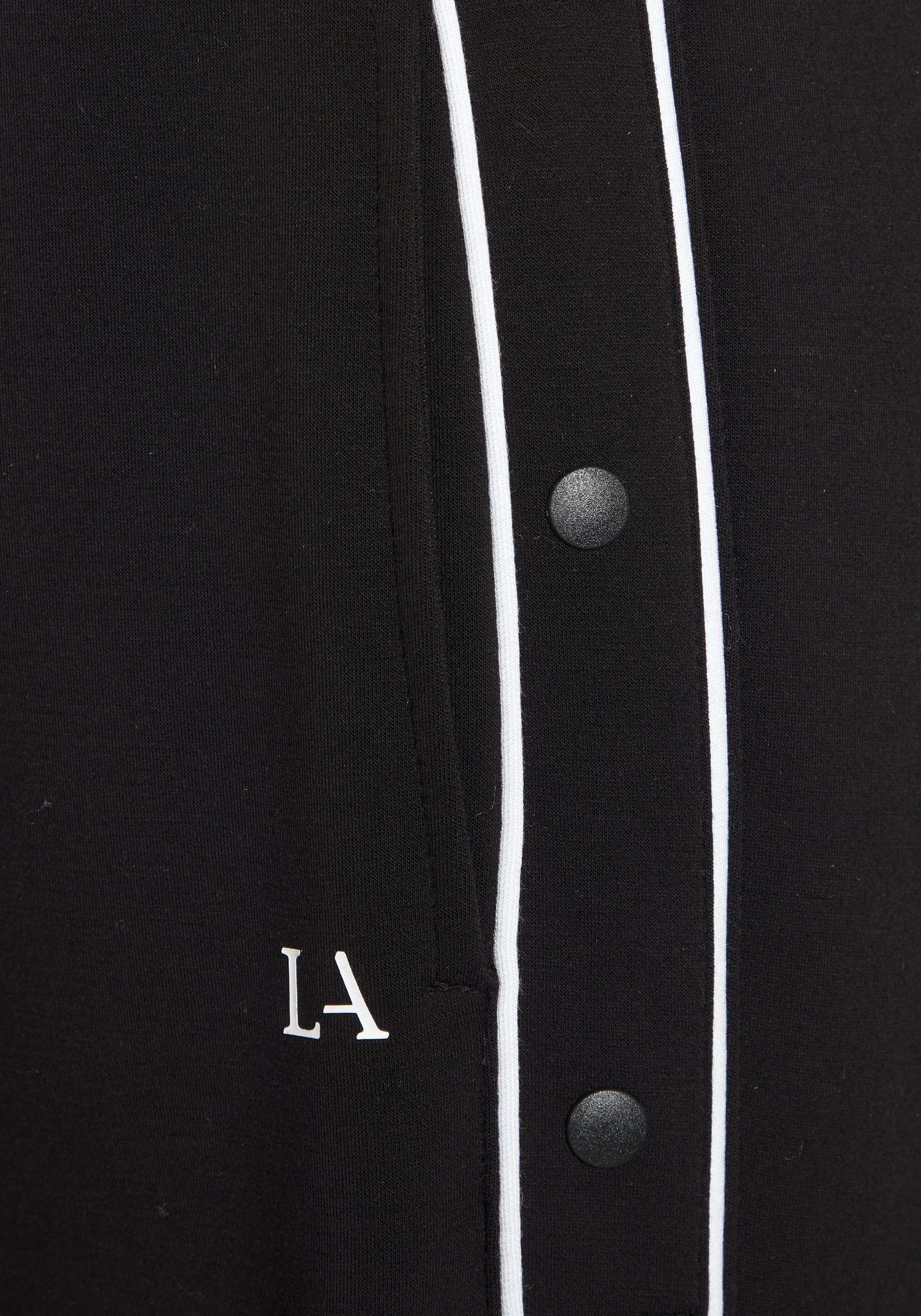 LASCANA ACTIVE Jogginghose »- Sweathose - Relaxhose - Sporthose«  mit seitlicher Knopfleiste, Ideal für Sport- und Freizeit