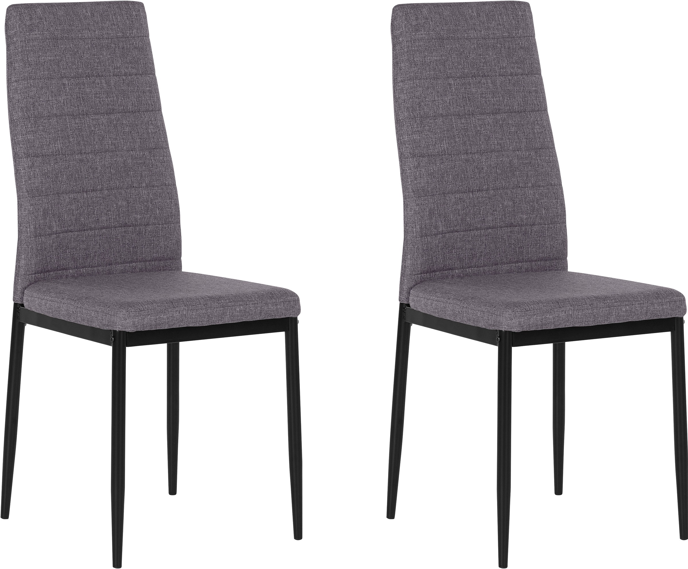 Image of Homexperts Esszimmerstuhl »Zeus«, (Set), 2 St., Webstoff, (2 oder 4 Stück), Bezug in Webstoff bei Ackermann Versand Schweiz