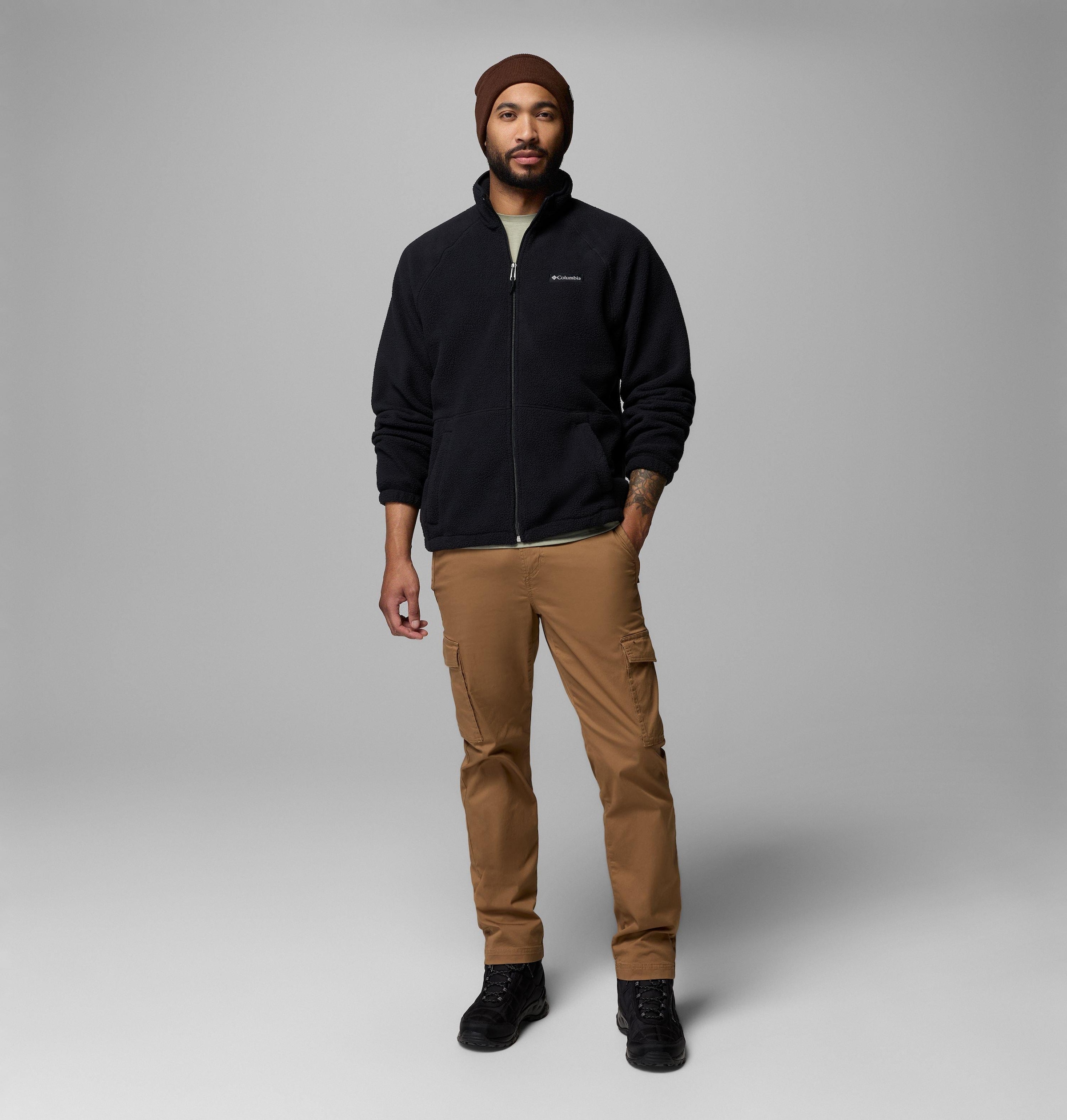 Columbia Fleecejacke »Timber Crest MTR Fleece Full Zip« mit Reissverschluss, wasserabweisend, windabweisend, atmungsaktiv