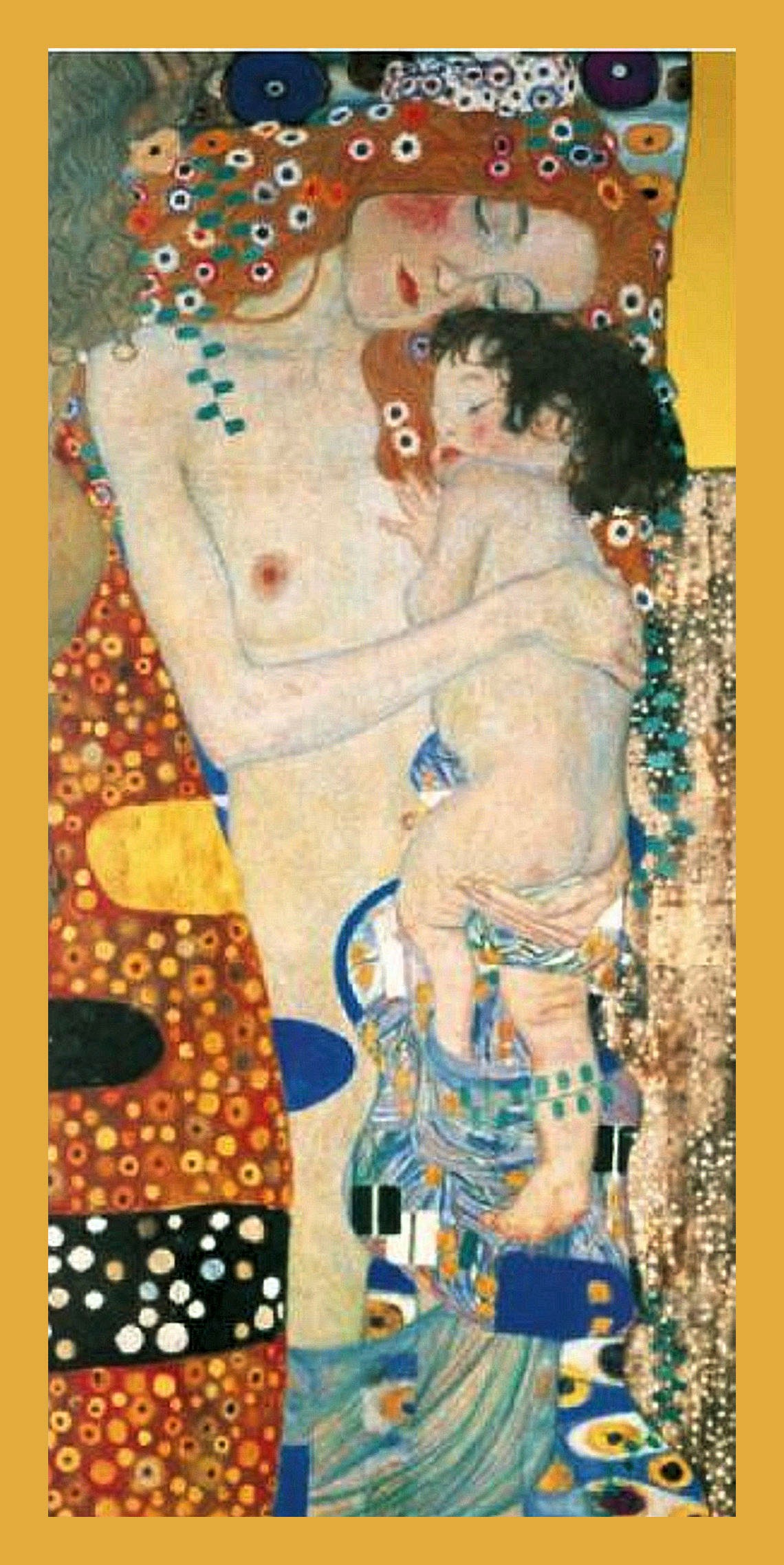 Image of my home Bild mit Rahmen »KLIMT / Die drei Lebensalter der Frau (Detail)«, (1 St.) bei Ackermann Versand Schweiz