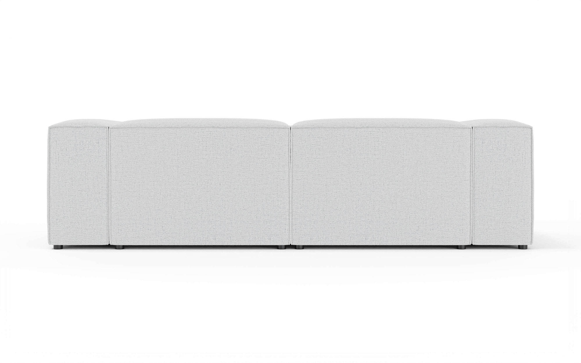 GOODproduct Canapé d'angle »XL HAILY L-Form, Modularsofa extra tief, Masse B/T/H: 260/160/72 cm« als Modul oder separat verwendbar, für individuelle Zusammenstellung