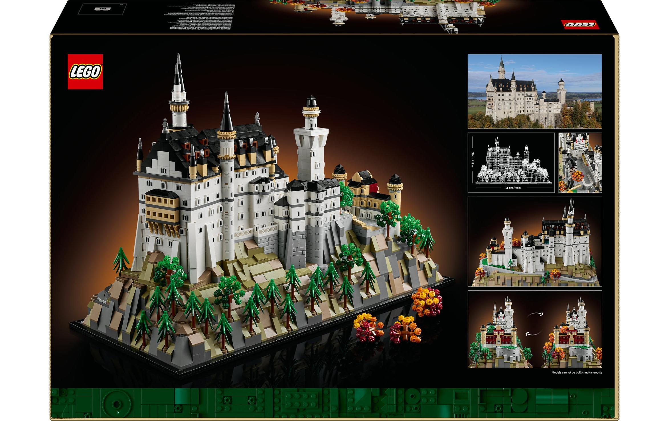 LEGO® Spielbausteine »LEGO® Architecture Schloss Neuschwanstein 21063«