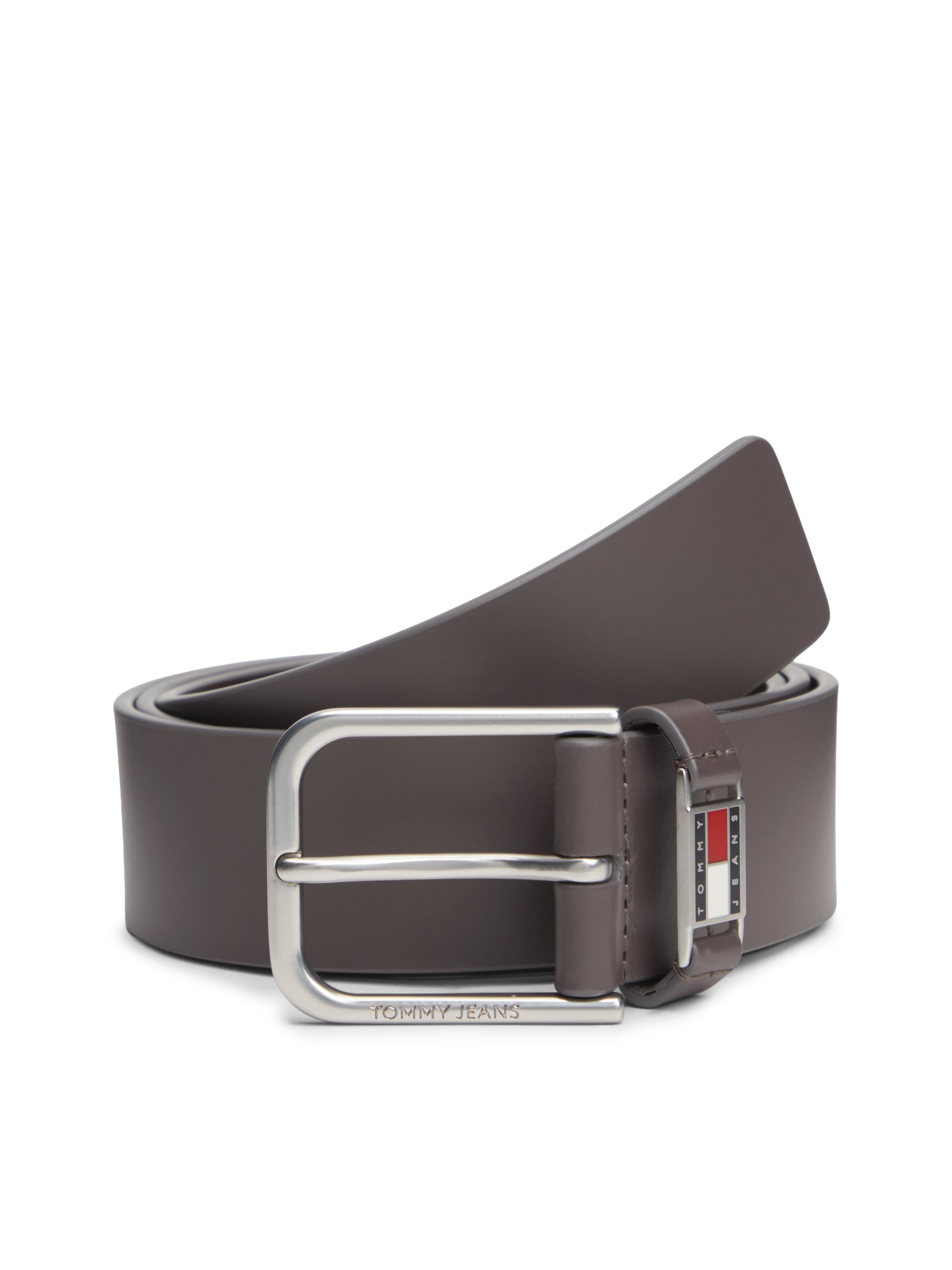 Image of Tommy Jeans Ledergürtel "TJM SCANTON" quadratische Schnalle, Breite 4cm