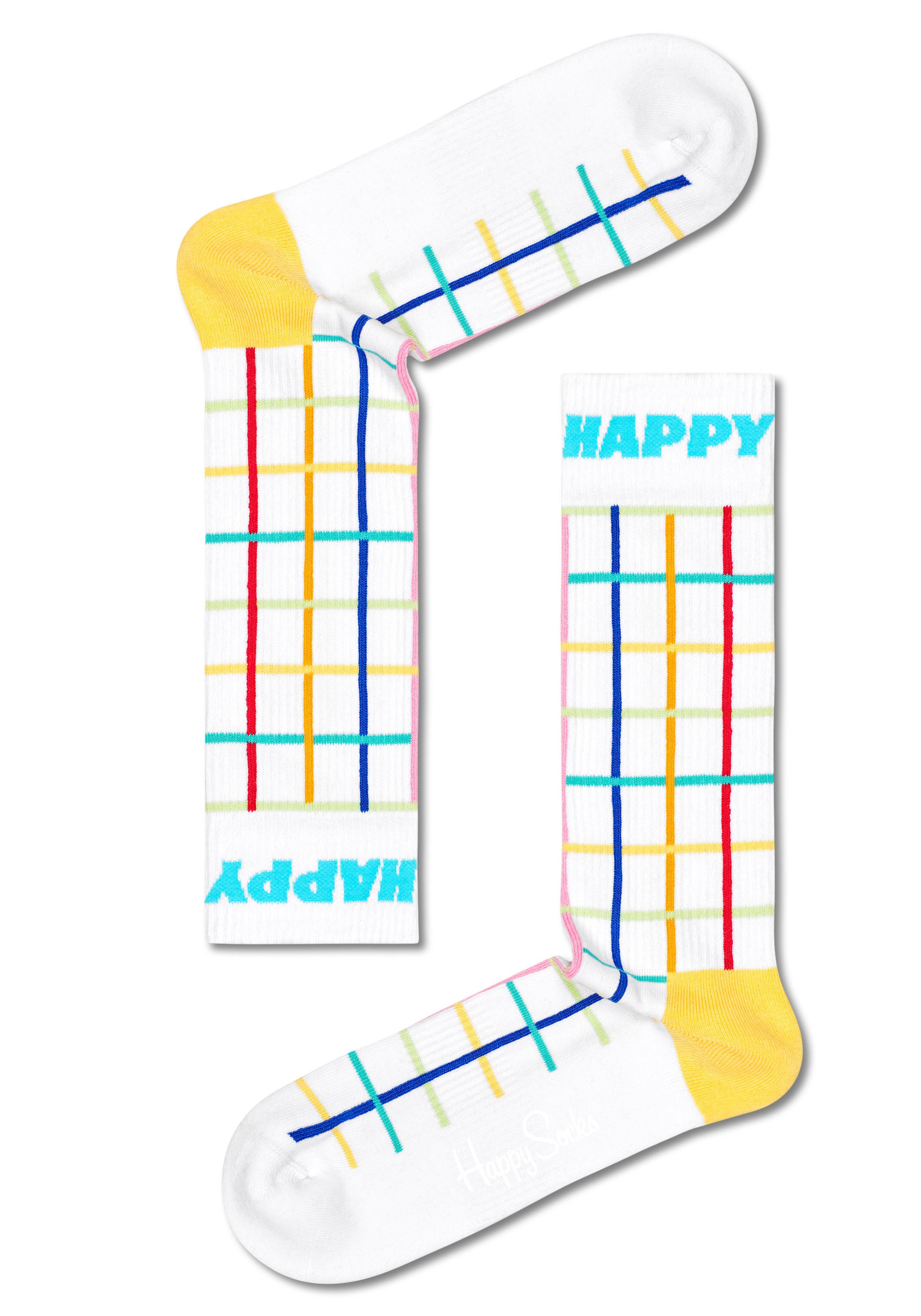 Image of Happy Socks Socken »Color Grid«, mit verstärkter Fusssohle bei Ackermann Versand Schweiz