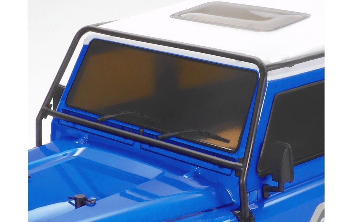 Tamiya RC-Auto »Crawler Land Rover Defender D90 Blau CC-02 Kit«
