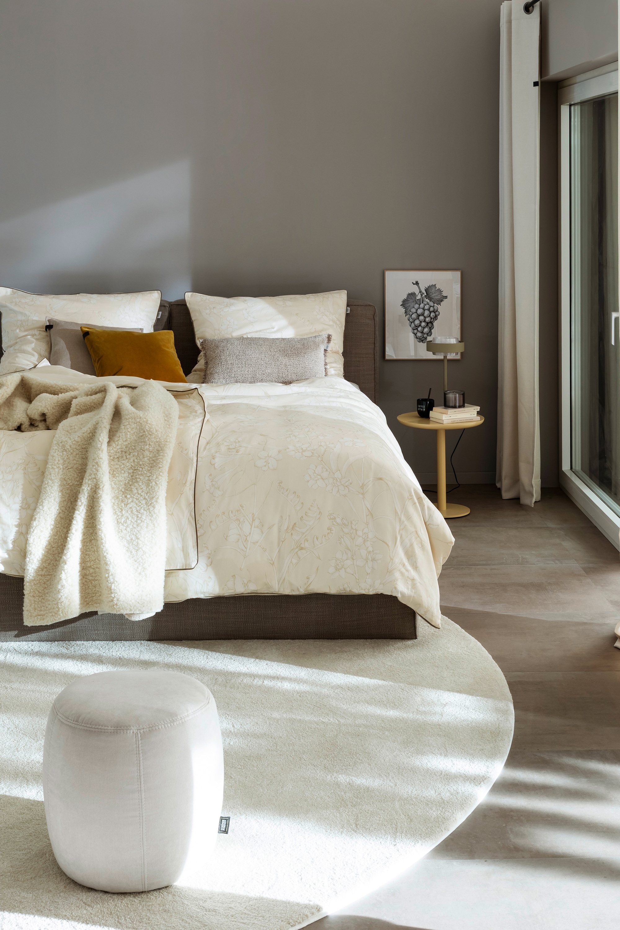 Image of SCHÖNER WOHNEN-Kollektion Wendebettwäsche "Lovely" 2 Satinbettwäsche aus 100% reiner Baumwolle