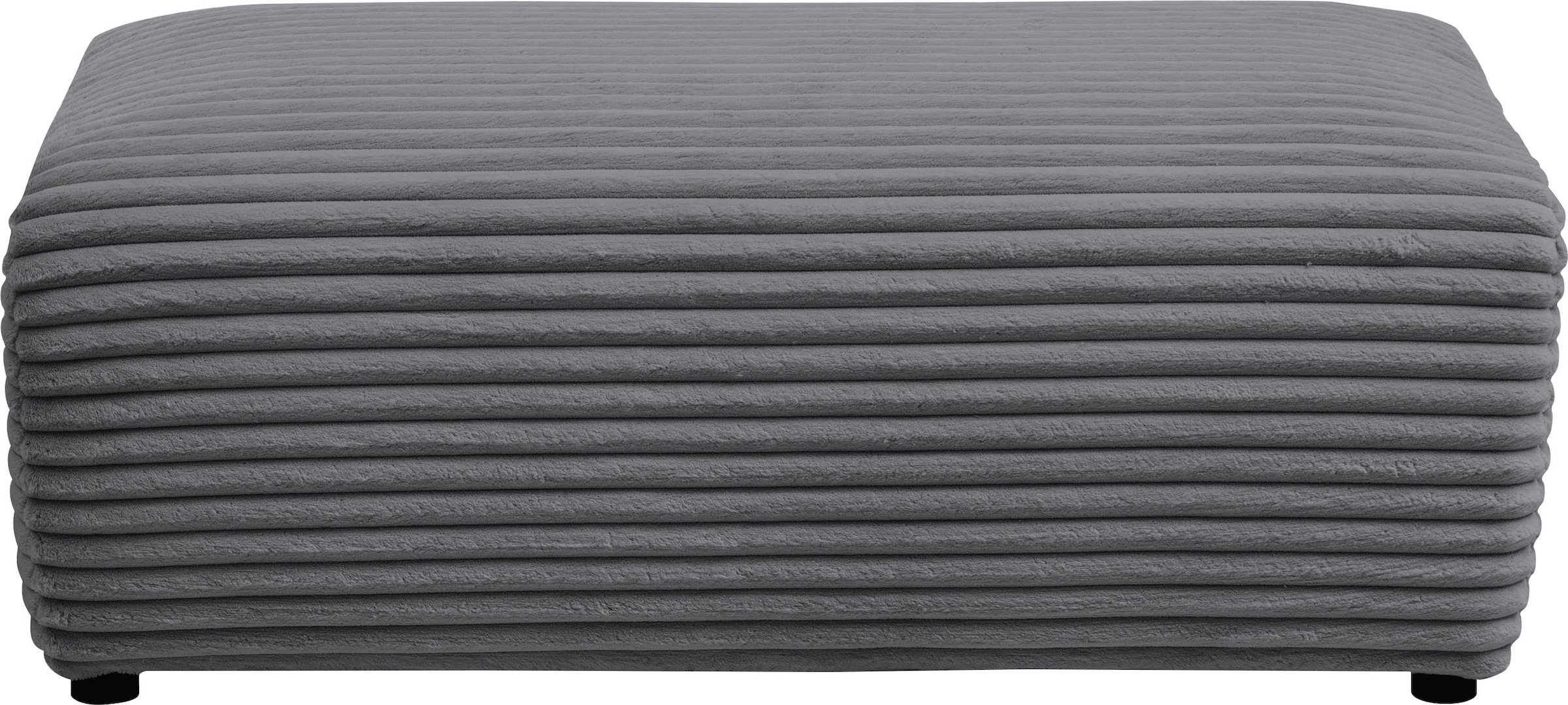 andas Polsterecke »BAKELS, Ecksofa-Set mit Hocker, L-Form mit Schlaffunktion«, Ecksofa-Set (incl. Hocker) im trendigen Megacord