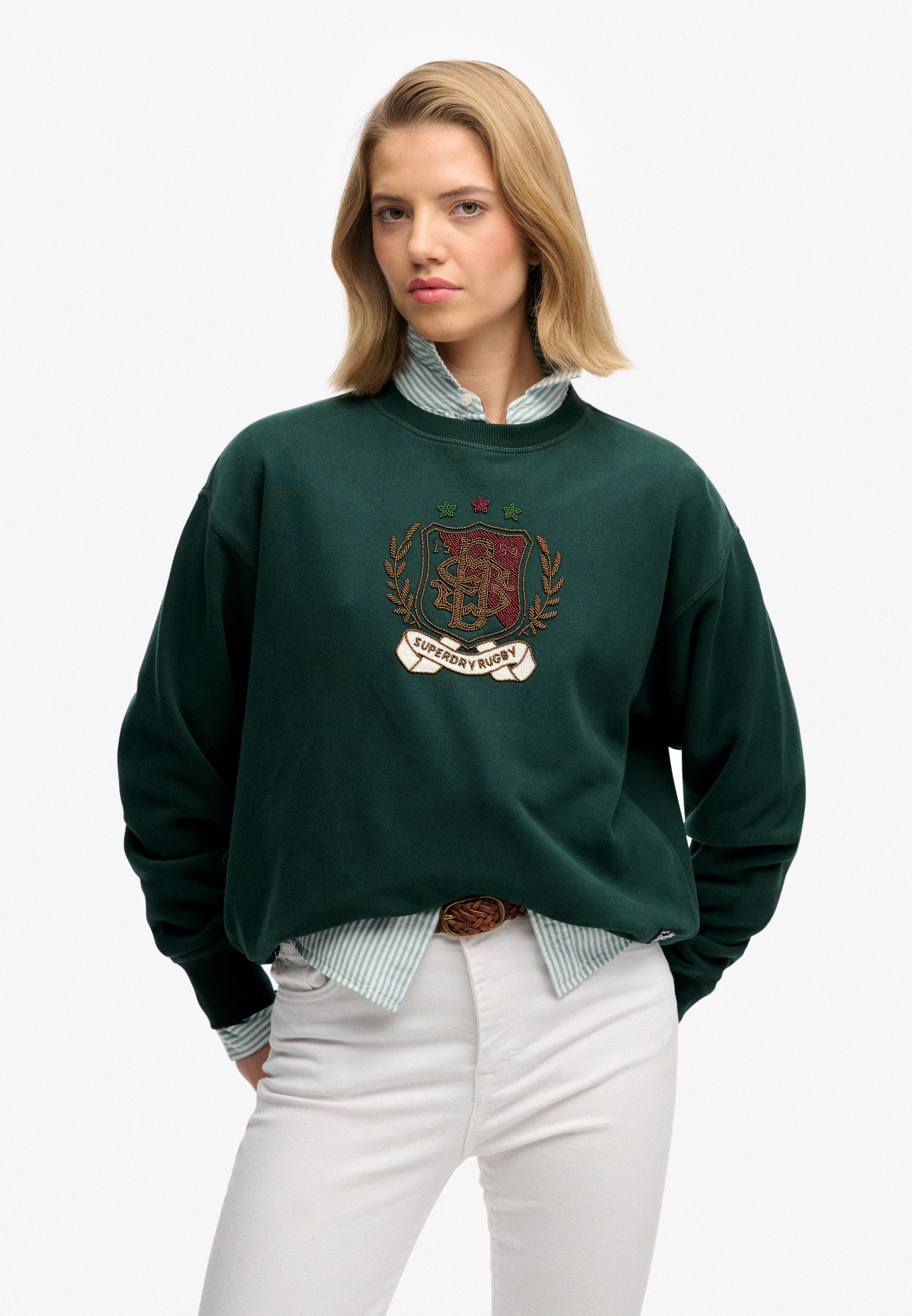 Image of Superdry Sweatshirt "Crest Loose Crew"