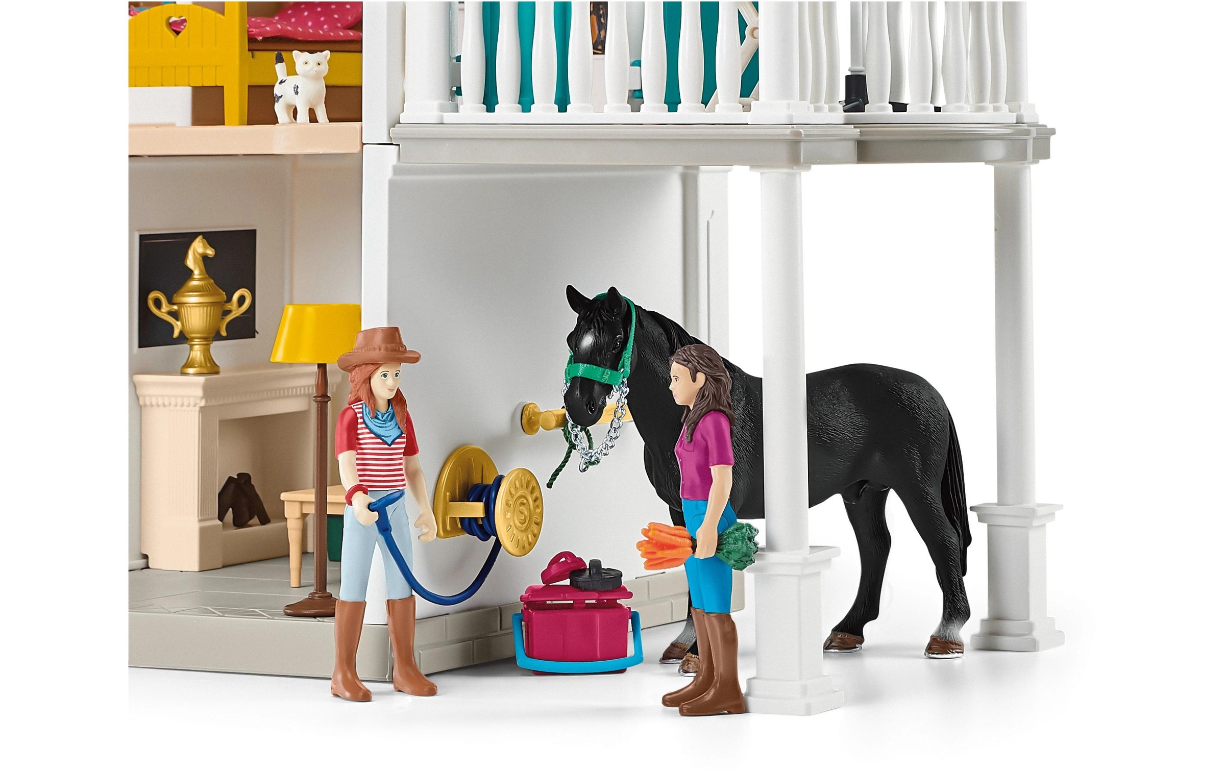 Schleich® Spielfigur »Horse Club Lakeside: Pferdehof«