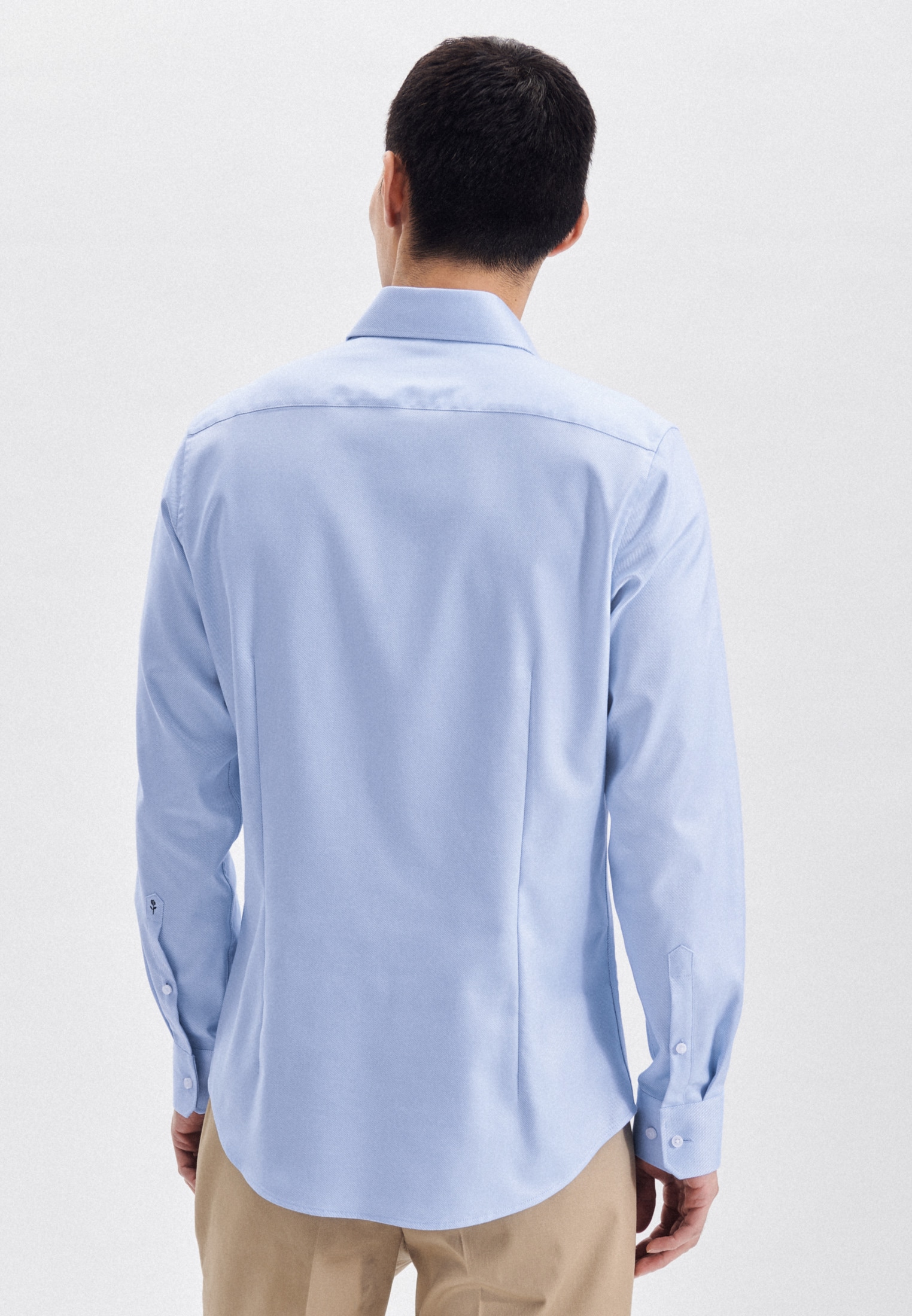 Mode Acheter en ligne seidensticker Businesshemd »Shaped«, Shaped Langarm  Kentkragen Uni confortablement