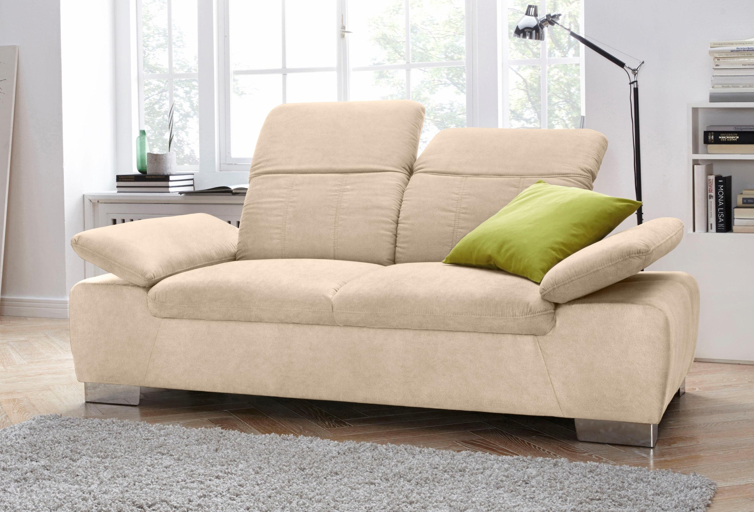 Image of DOMO collection 2-Sitzer »Milan«, mit Rückenverstellung und Federkern bei Ackermann Versand Schweiz