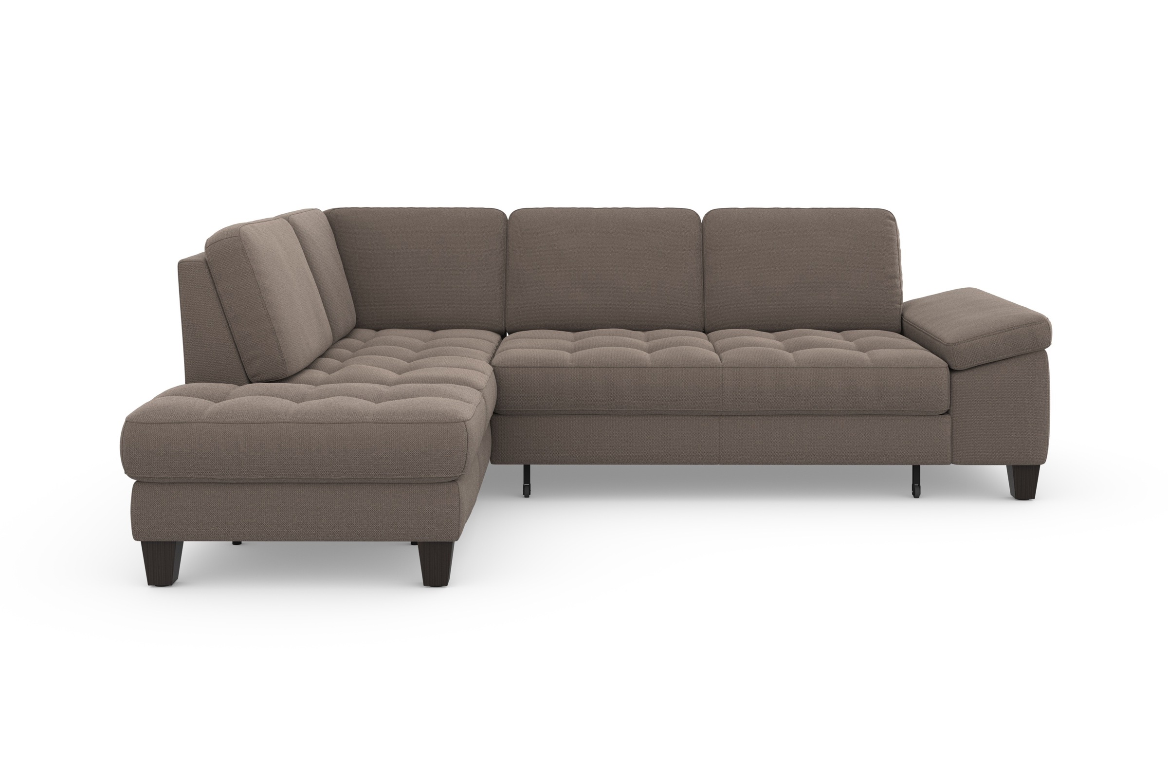 sit&more Ecksofa »Westham L-Form«, mit Ottomane, mit oder ohne Bettfunktion, Bettkasten, Verstellung