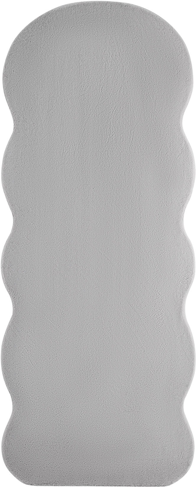 SalesFever Ganzkörperspiegel »Bristol Ganzkörperspiegel: Eleganz in 170 cm Höhe«, (1 St.), Wellenförmiger Kunstfell-Rahmen, 170cml