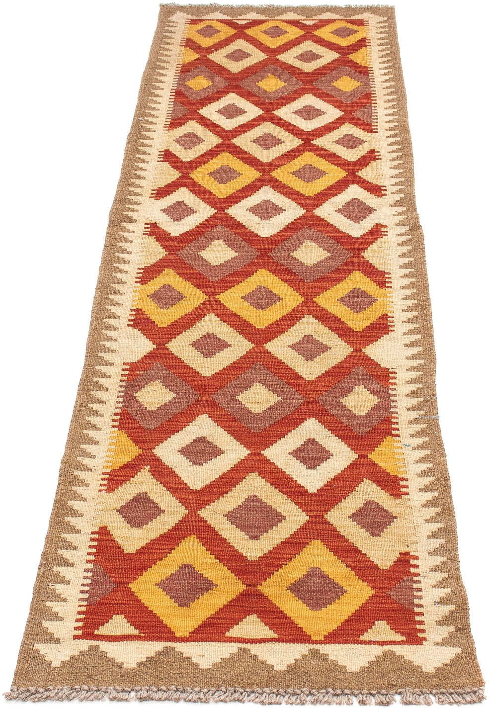 Image of morgenland Läufer »Kelim Maimene Streifen 210 x 56 cm«, rechteckig, 0,5 mm Höhe, Wendeteppich bei Ackermann Versand Schweiz