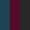 bordeaux, petrol, schwarz