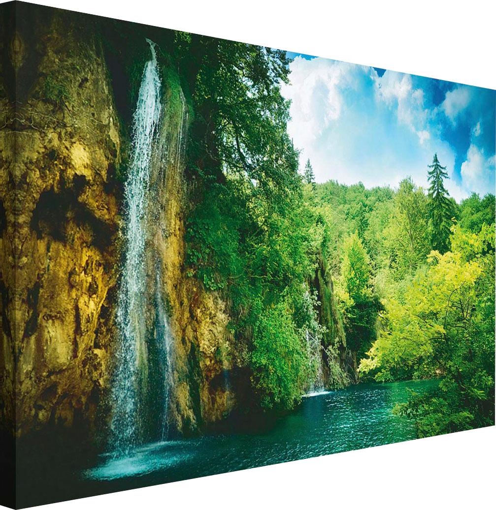 Image of Reinders! Wandbild »Wasserfall am See« bei Ackermann Versand Schweiz