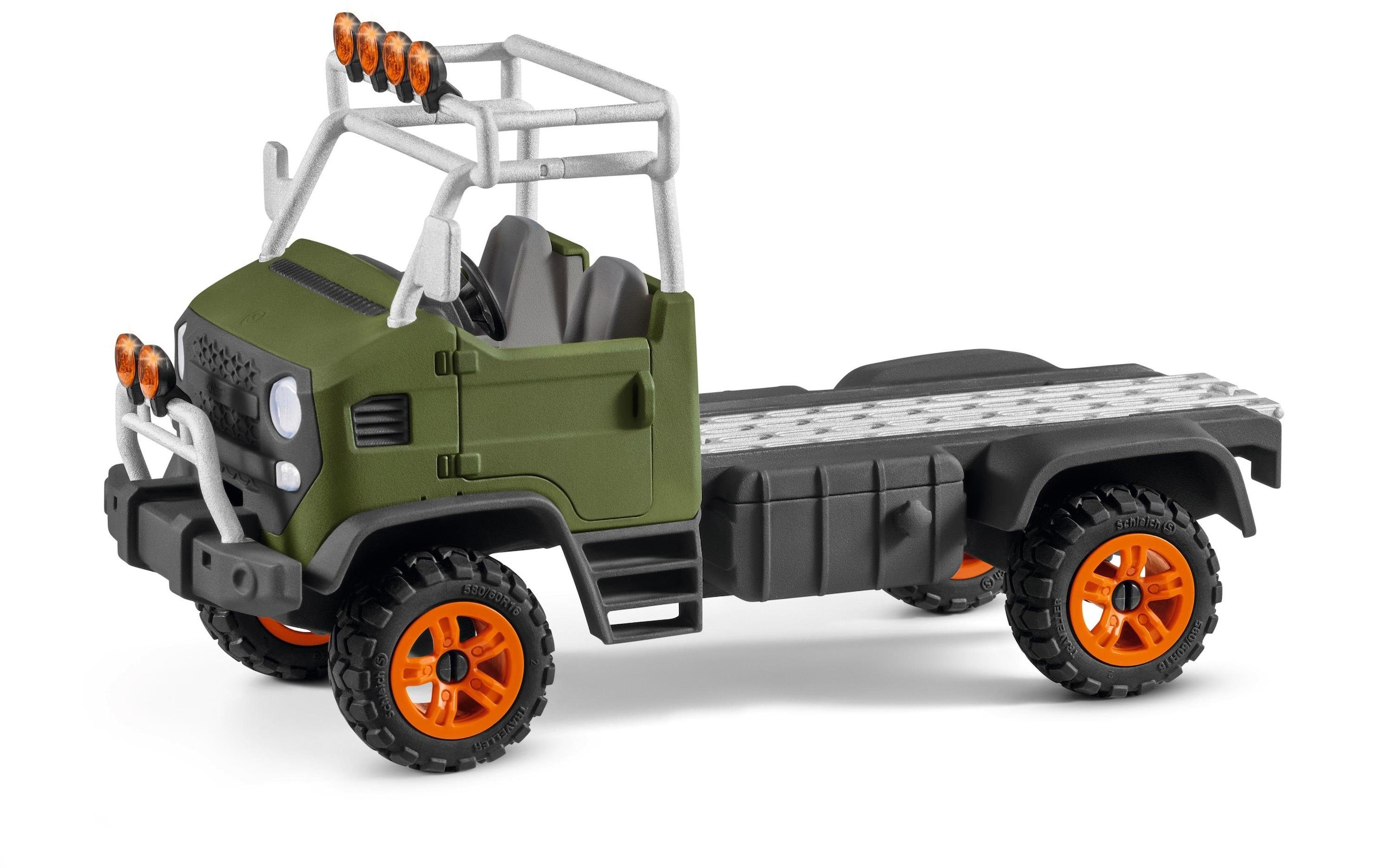 Schleich® Spielwelt »WILD LIFE, Grosser Truck Tierrettung (42475)«, (Set), Made in Europe