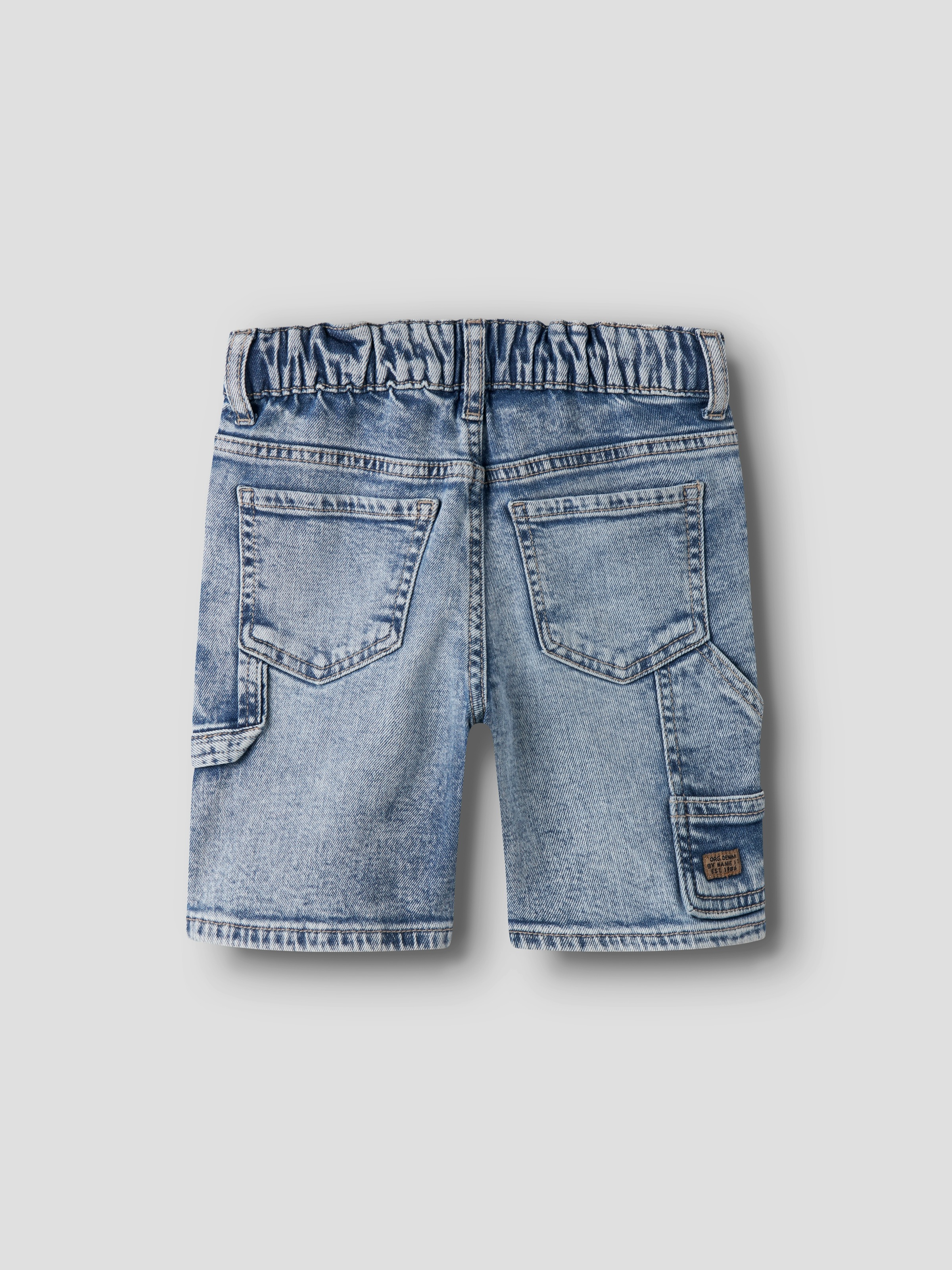 Name It Jeansshorts »NMMBEN LOOSE DNM BERMUDA 8620-BC NOOS« aus Baumwollmischung mit Elasthan, lockere Passform
