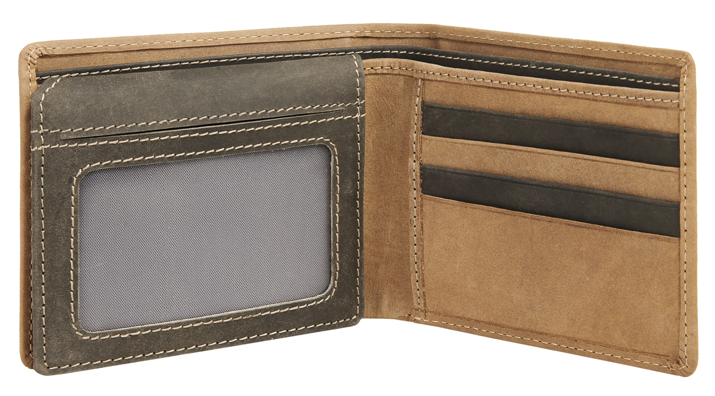 BODENSCHATZ Geldbörse »BICOLOUR« echt Leder