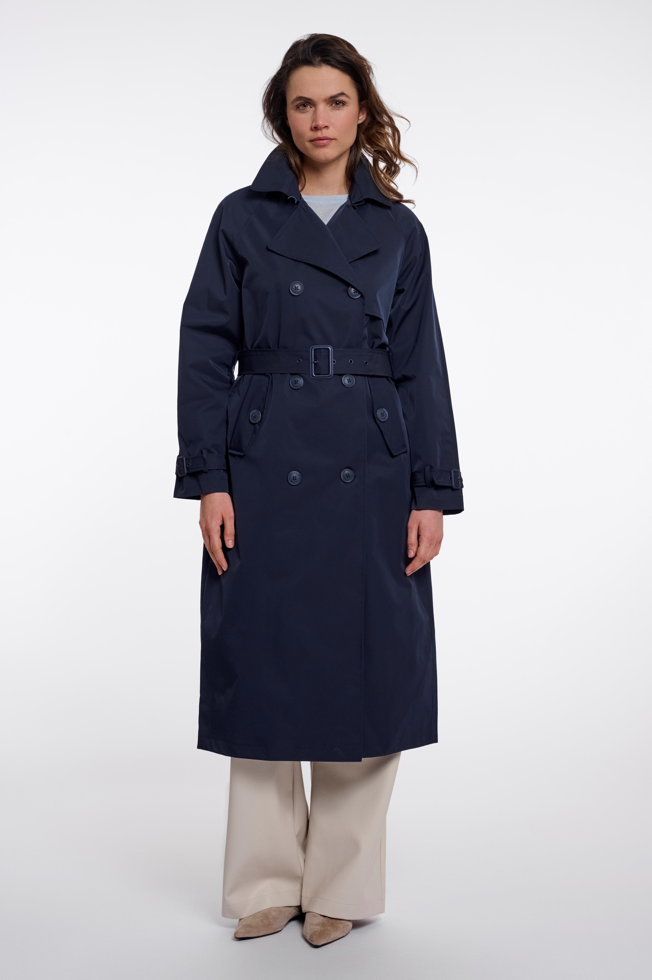 Rino & Pelle Trench-coat »ERA« avec double boutonnage et ceinture
