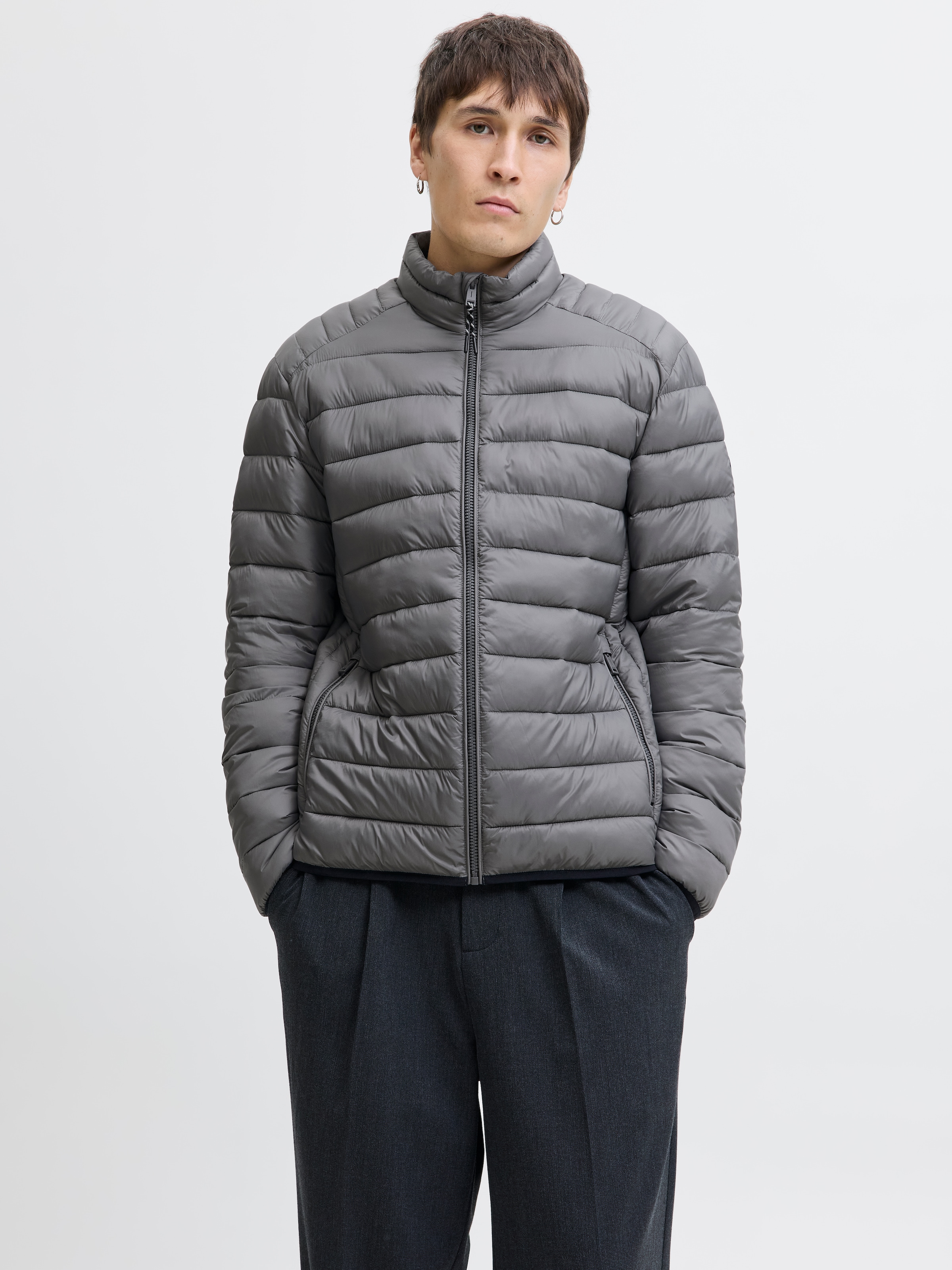 Image of Jack & Jones Steppjacke "JJEBRADLEY LIGHT PUFFER COLLAR NOOS" ohne Kapuze