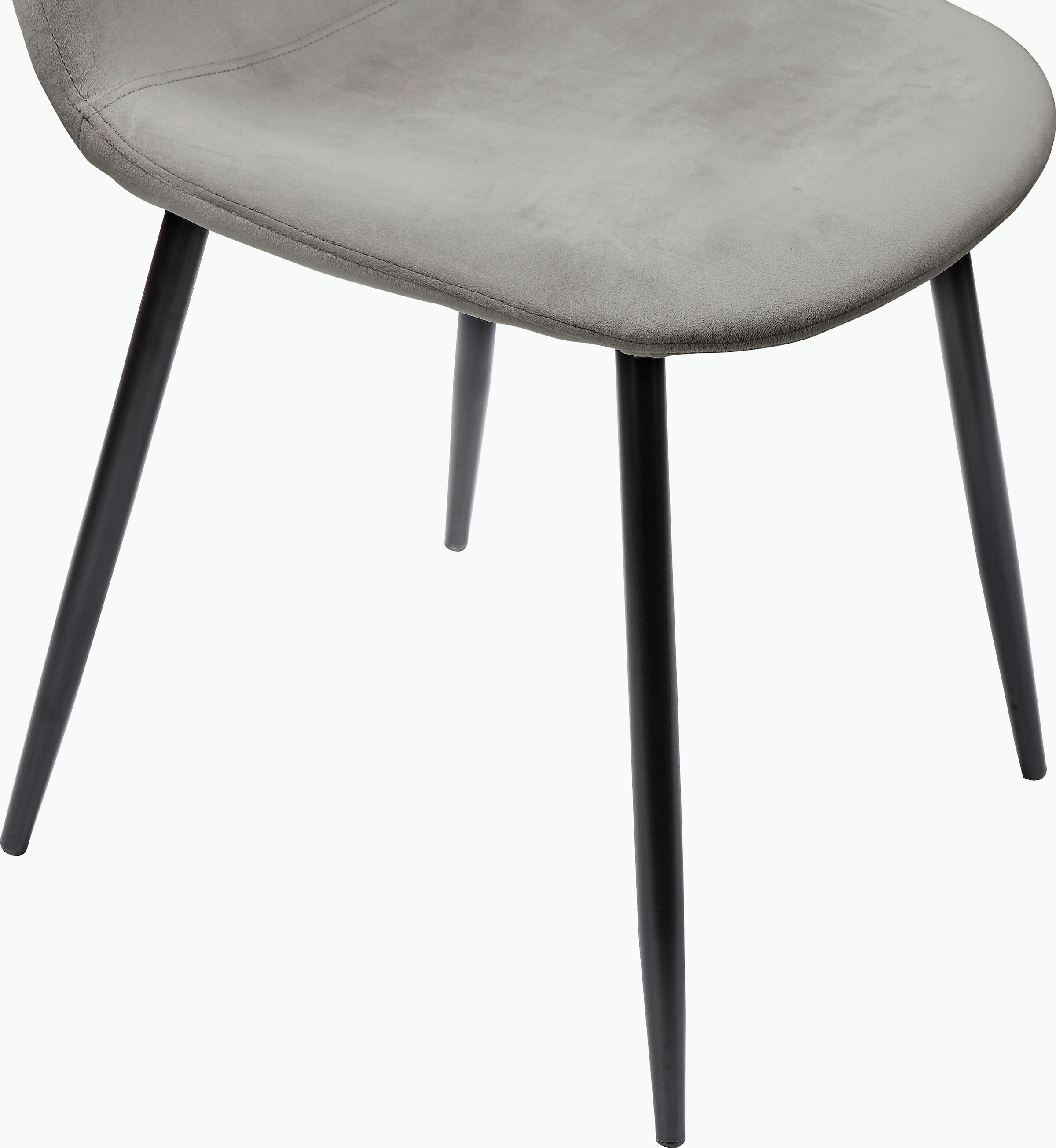 Leonique Essgruppe »Eadwine, TOPSELLER! Sitzgruppe, Tisch plus 4 Stühle«, (Set, 5 tlg., Esstisch plus 4 Esszimmerstühle), bestehend aus Esstisch 120 cm und 4 Esszimmerstühlen, Polsterstühlen