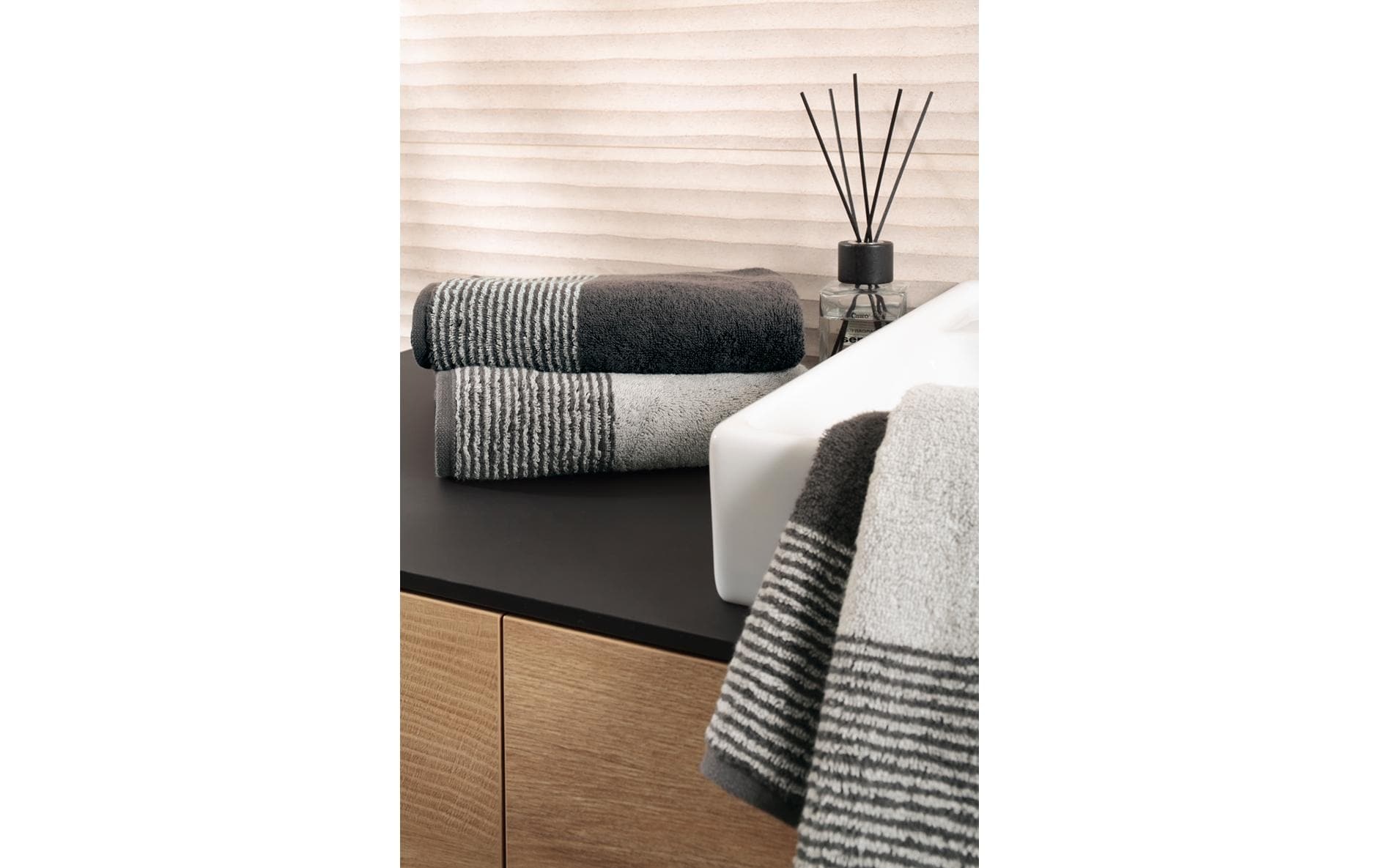 Cawö Handtuch »Two-Tone« Hochwertiges Badezimmertuch