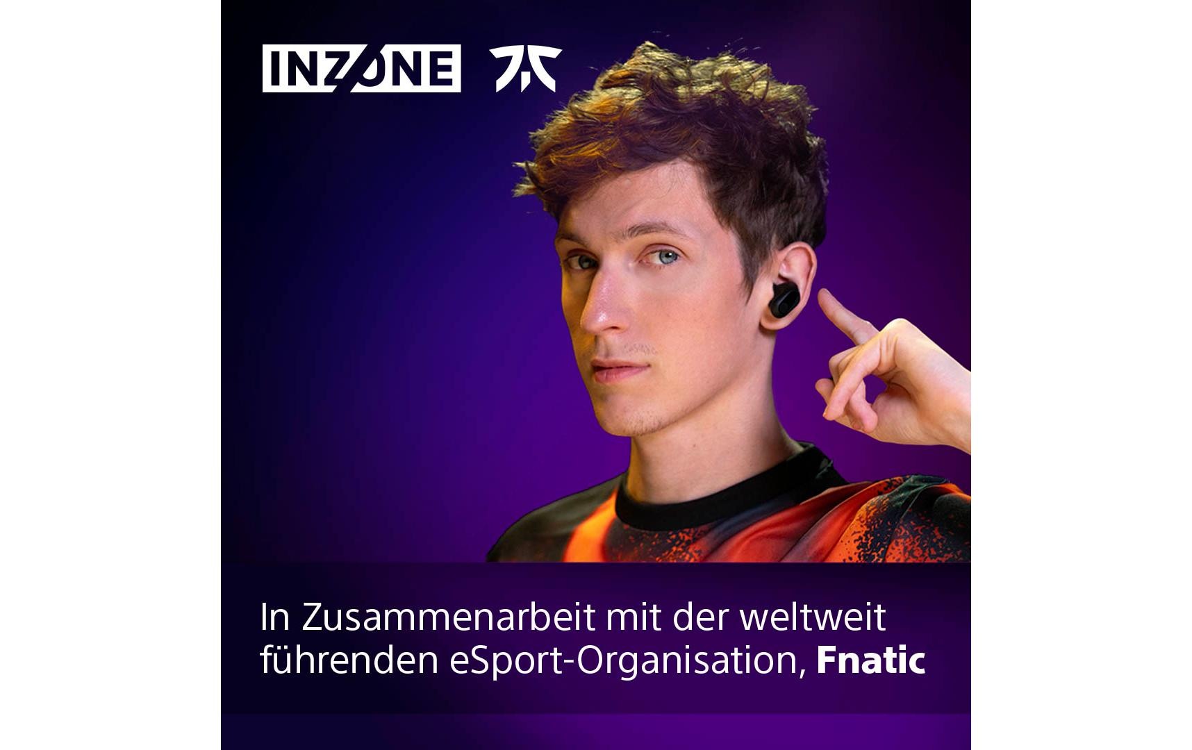 Sony Ecouteurs intra-auriculaires »INZONE Buds« réduction de bruit son spatial 360, autonomie accu 24 h, faible latence, micro avec IA