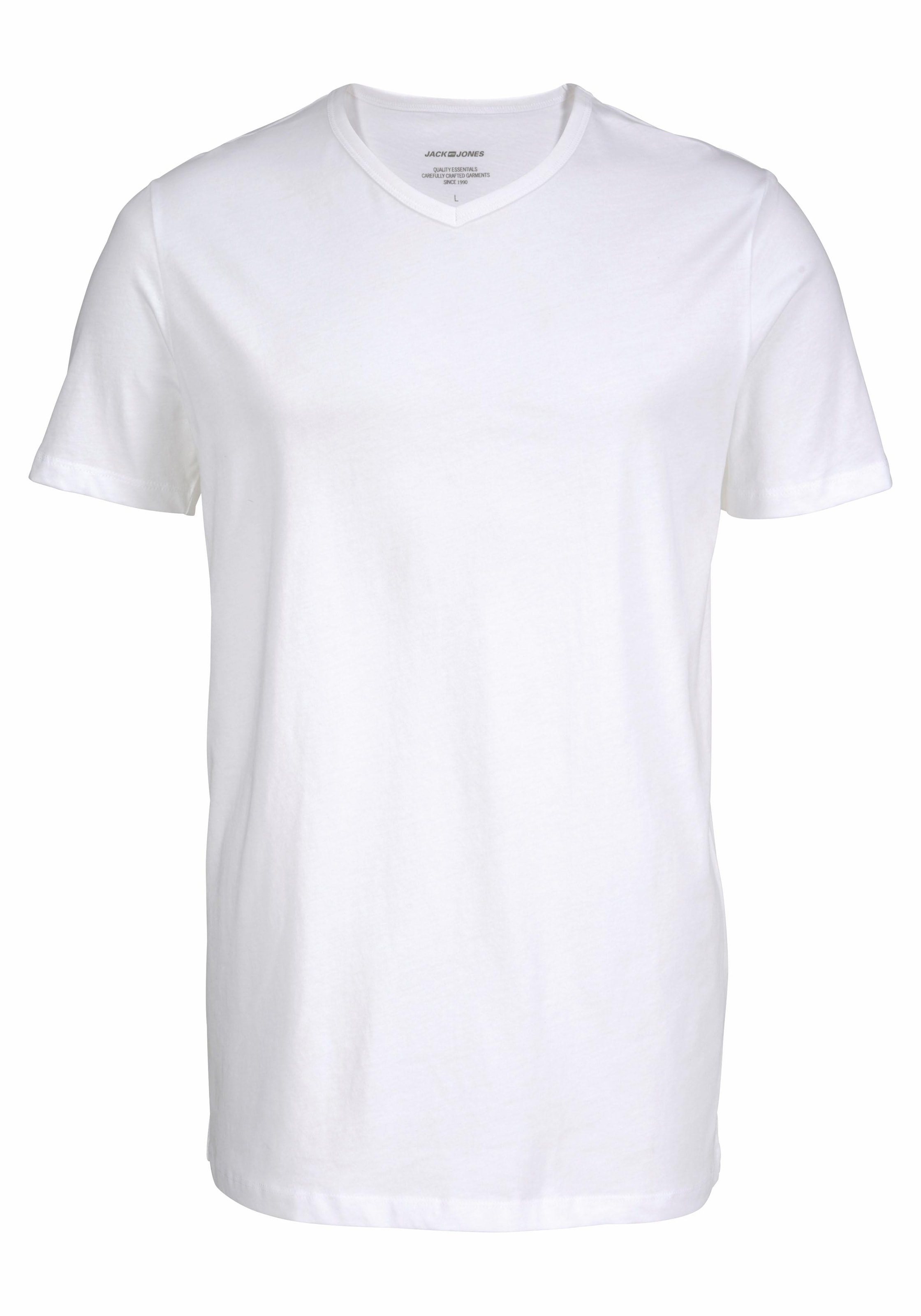 Jack & Jones T-Shirt »V-Neck«, (2er-Pack)