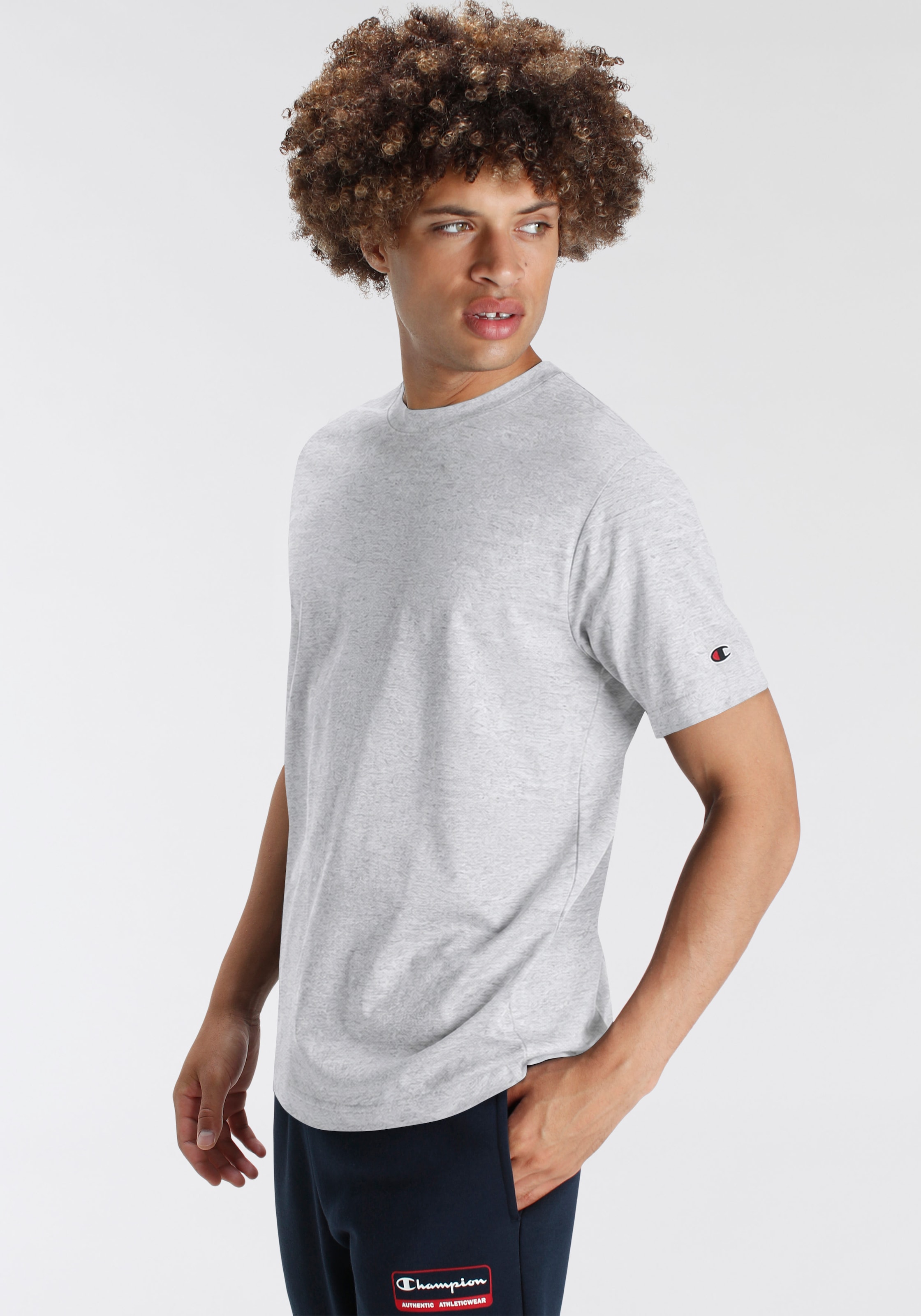 Champion T-shirt Paquet, 2 cuis T-shirt basique, lot de deux