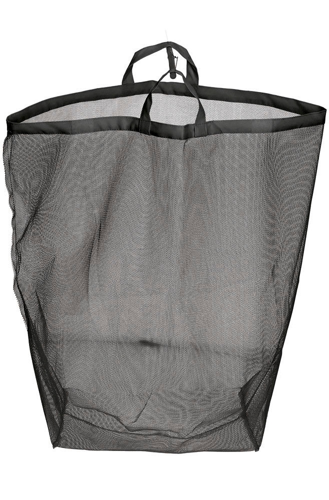 Zeller Present Wäschekorb Bambusbogen und Klettverschluss