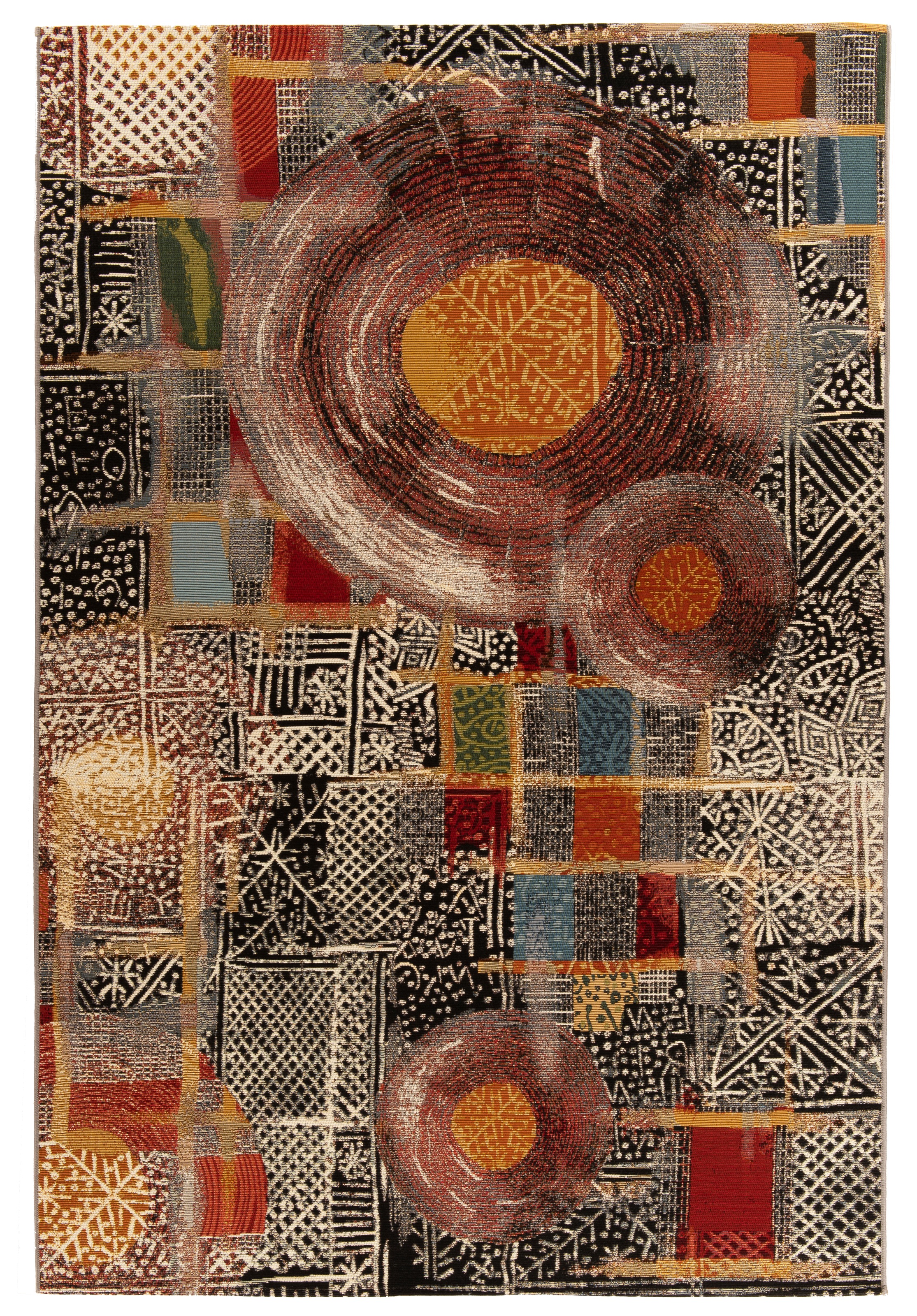 Image of Gino Falcone Teppich "Outdoor-Africa 36" rechteckig 5 mm Höhe Flachgewebe, In- und Outdoor geeignet, Wohnzimmer