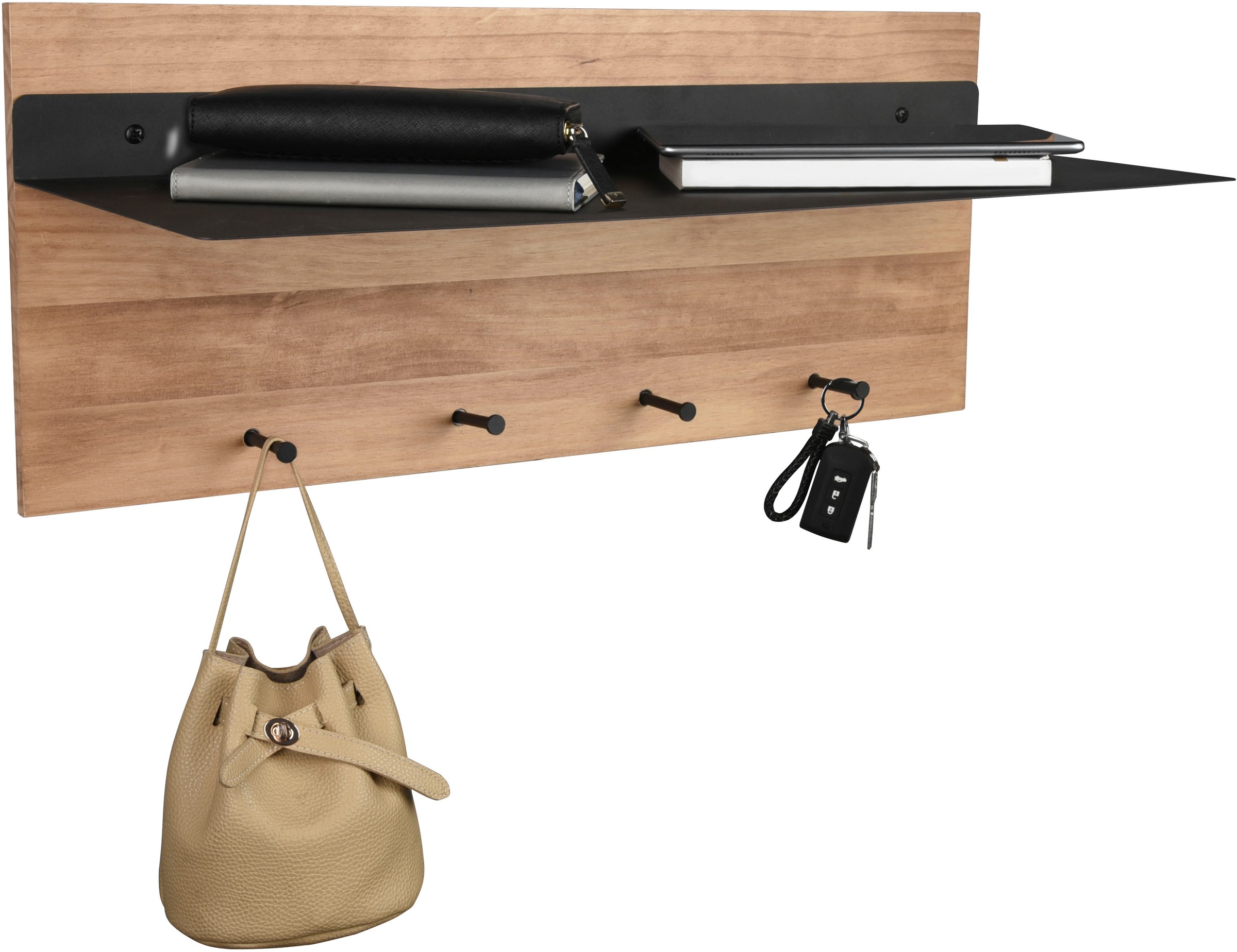 MIRRORS AND MORE Wandgarderobe »Samantha« 1 Stk. tlg.