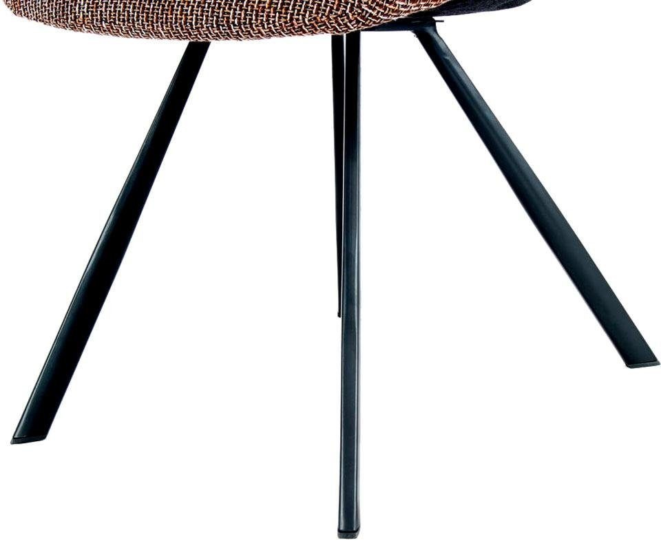 Kayoom Stuhl »Josephine 325 2er-Set , zeitloses Design, mit geometrischer Aussparung« (Set) 2 Stk.pflegeleicht, schlicht, weiche Polsterung für angenehmes Sitzgefühl