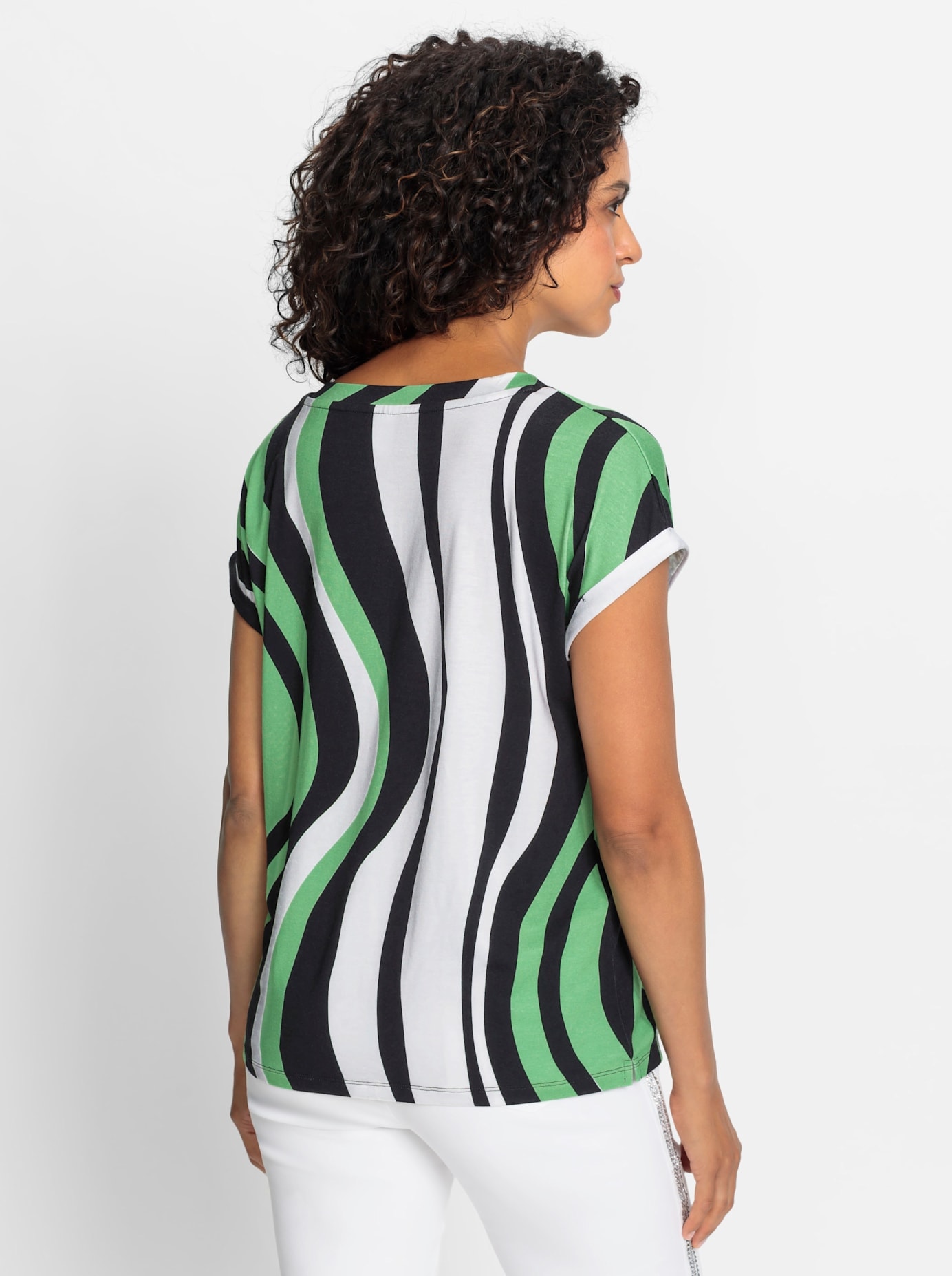 Inspirationen Kurzarmshirt »Streifenshirt« 1 Stk.